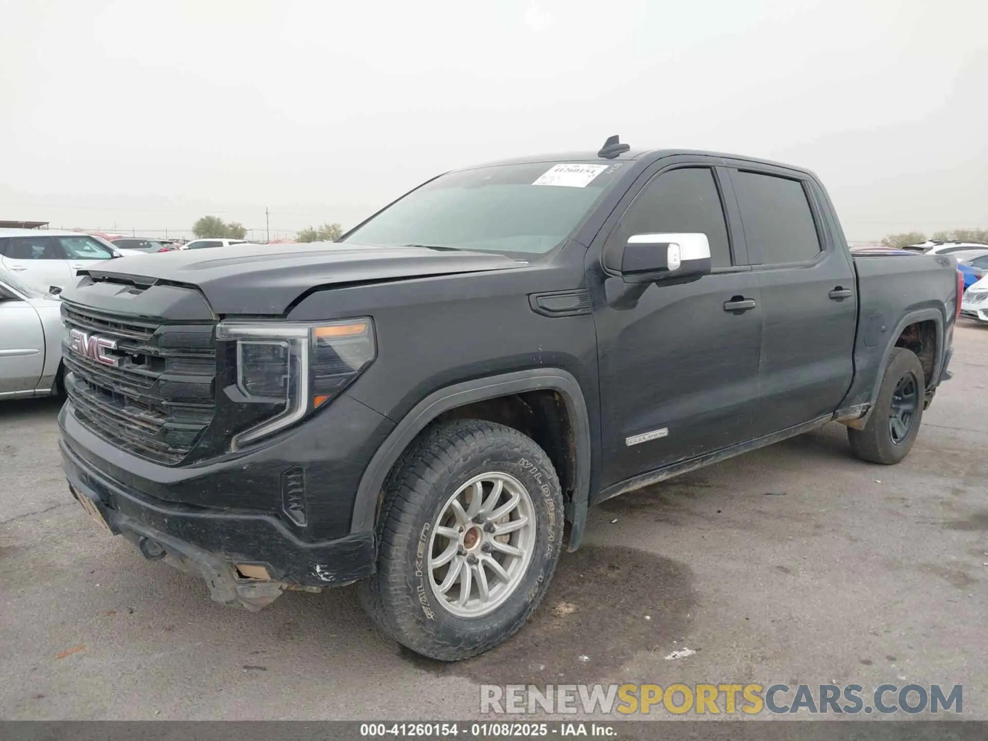 2 Photograph of a damaged car 3GTPUJEK4PG217575 GMC SIERRA 1500 2023