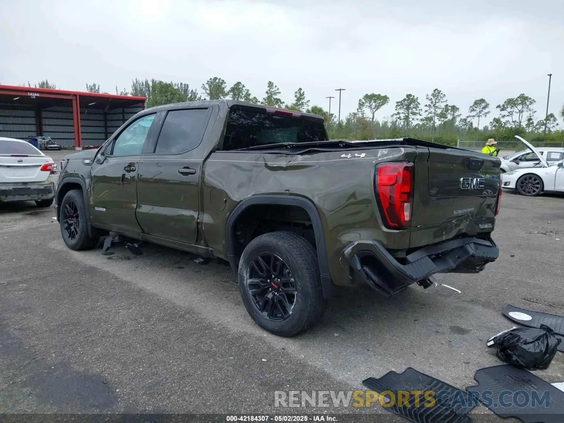 3 Photograph of a damaged car 3GTUUCE88PG324793 GMC SIERRA 1500 2023