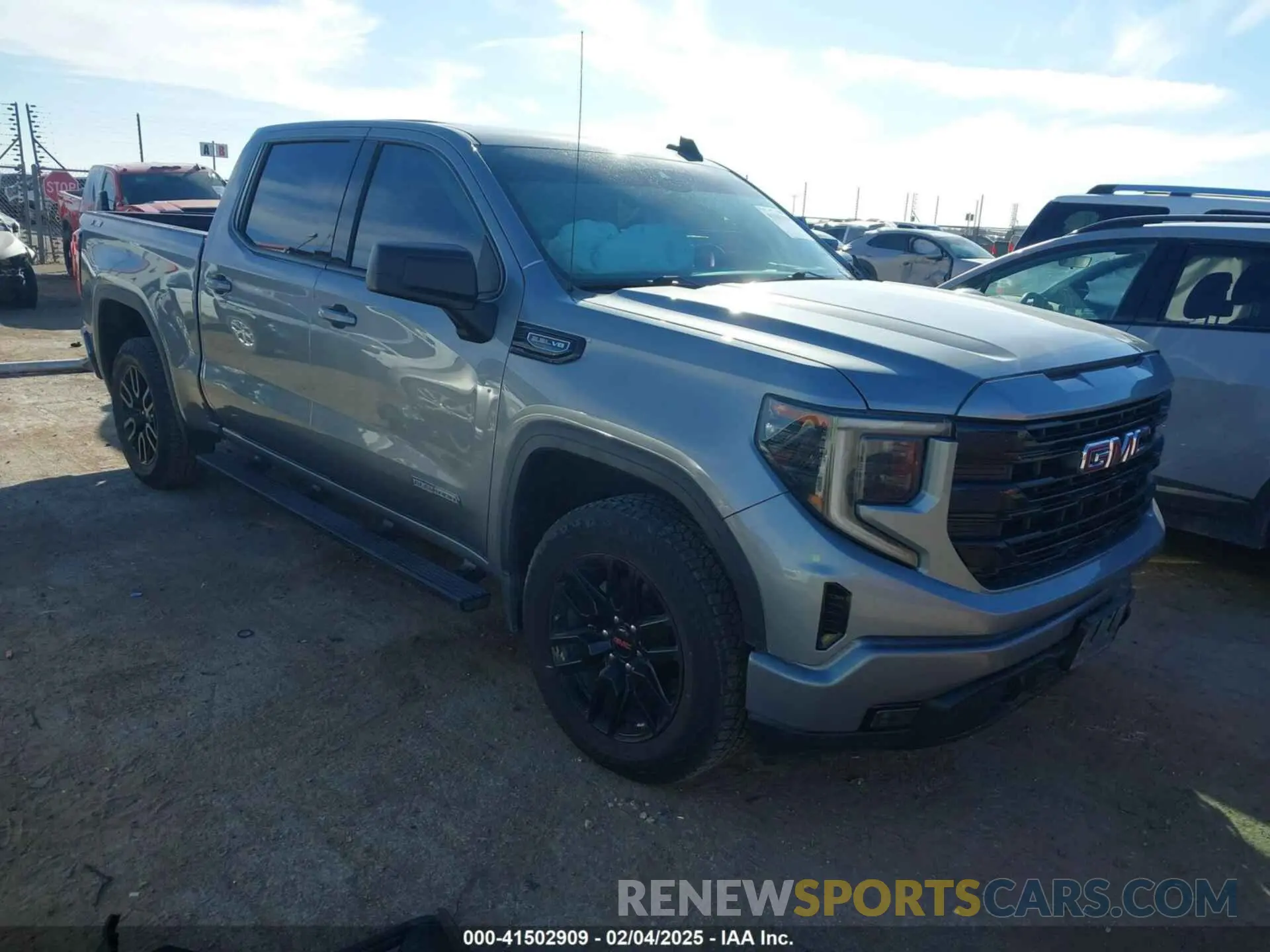 1 Photograph of a damaged car 3GTUUCED9PG162802 GMC SIERRA 1500 2023