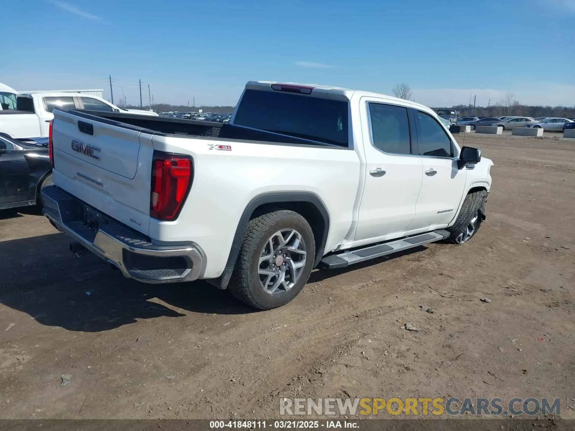 4 Photograph of a damaged car 3GTUUDED4PG320775 GMC SIERRA 1500 2023