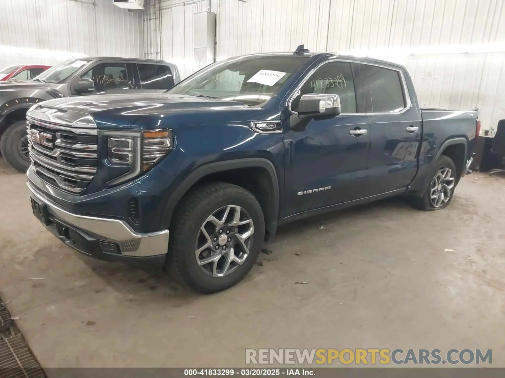 2 Photograph of a damaged car 3GTUUDED6PG116012 GMC SIERRA 1500 2023