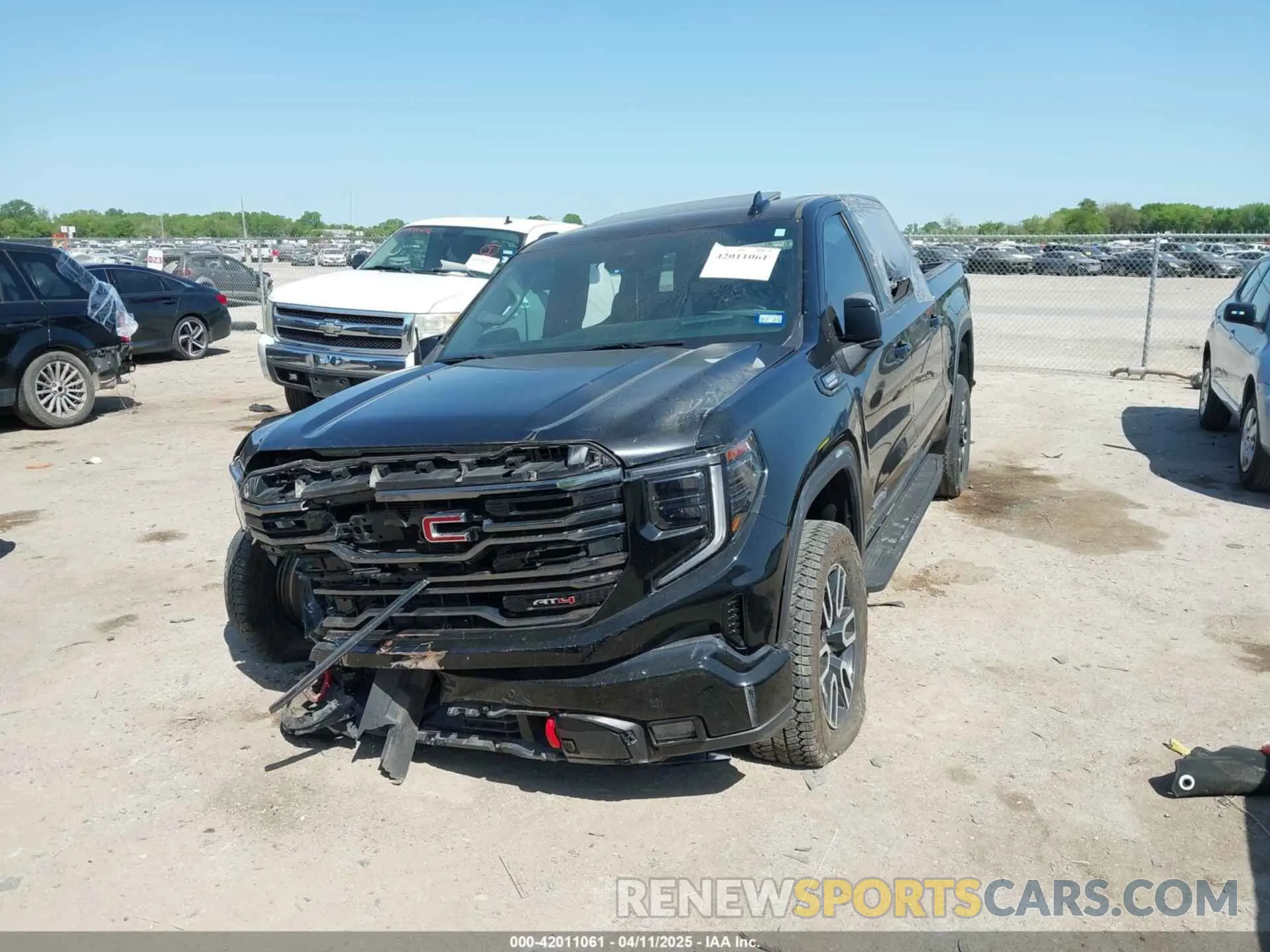 2 Photograph of a damaged car 3GTUUEE82PG115769 GMC SIERRA 1500 2023