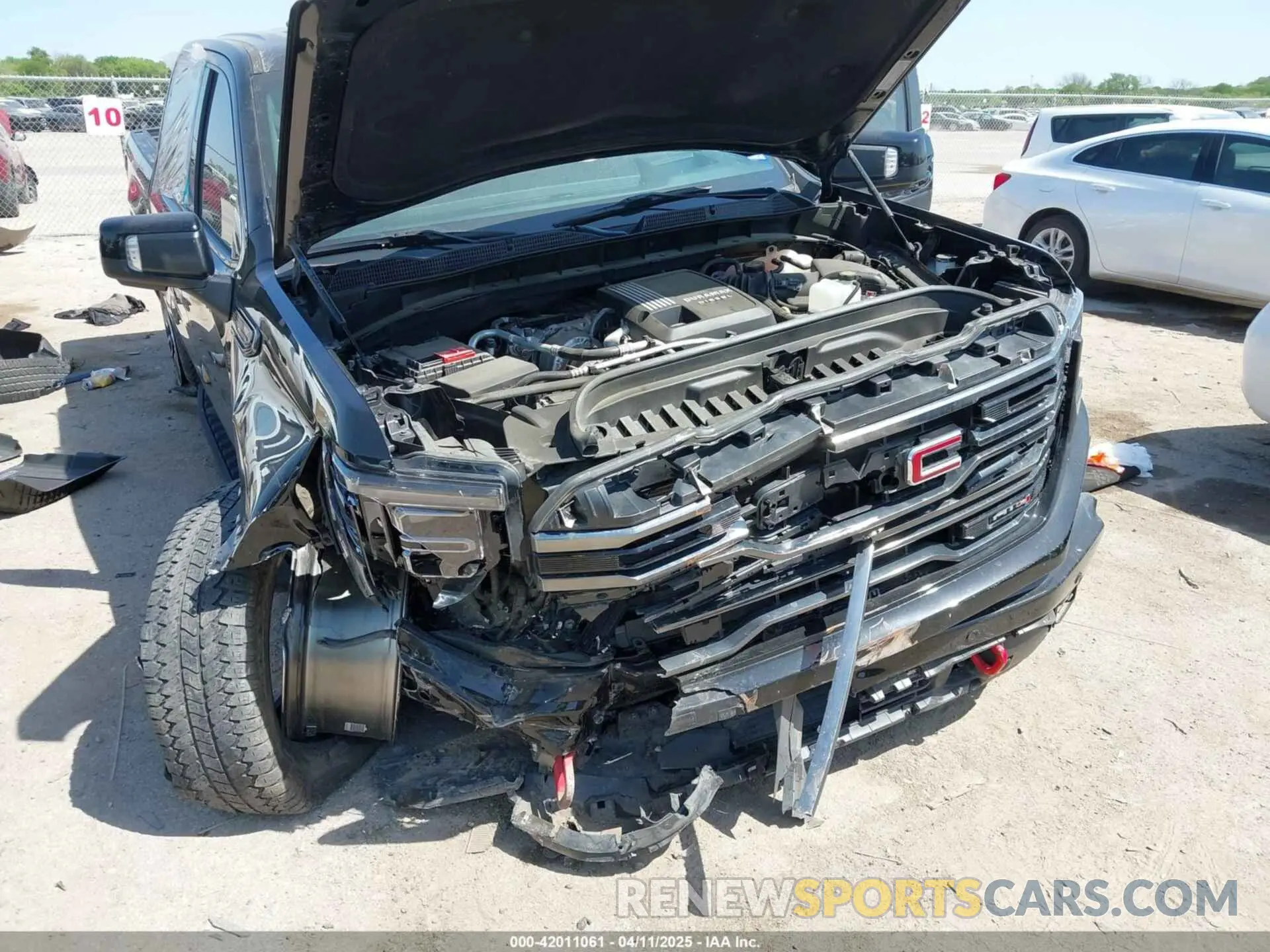 6 Photograph of a damaged car 3GTUUEE82PG115769 GMC SIERRA 1500 2023