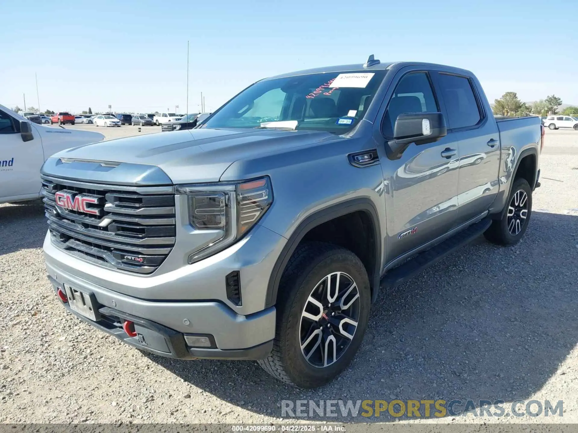 2 Photograph of a damaged car 3GTUUEE87PG332377 GMC SIERRA 1500 2023