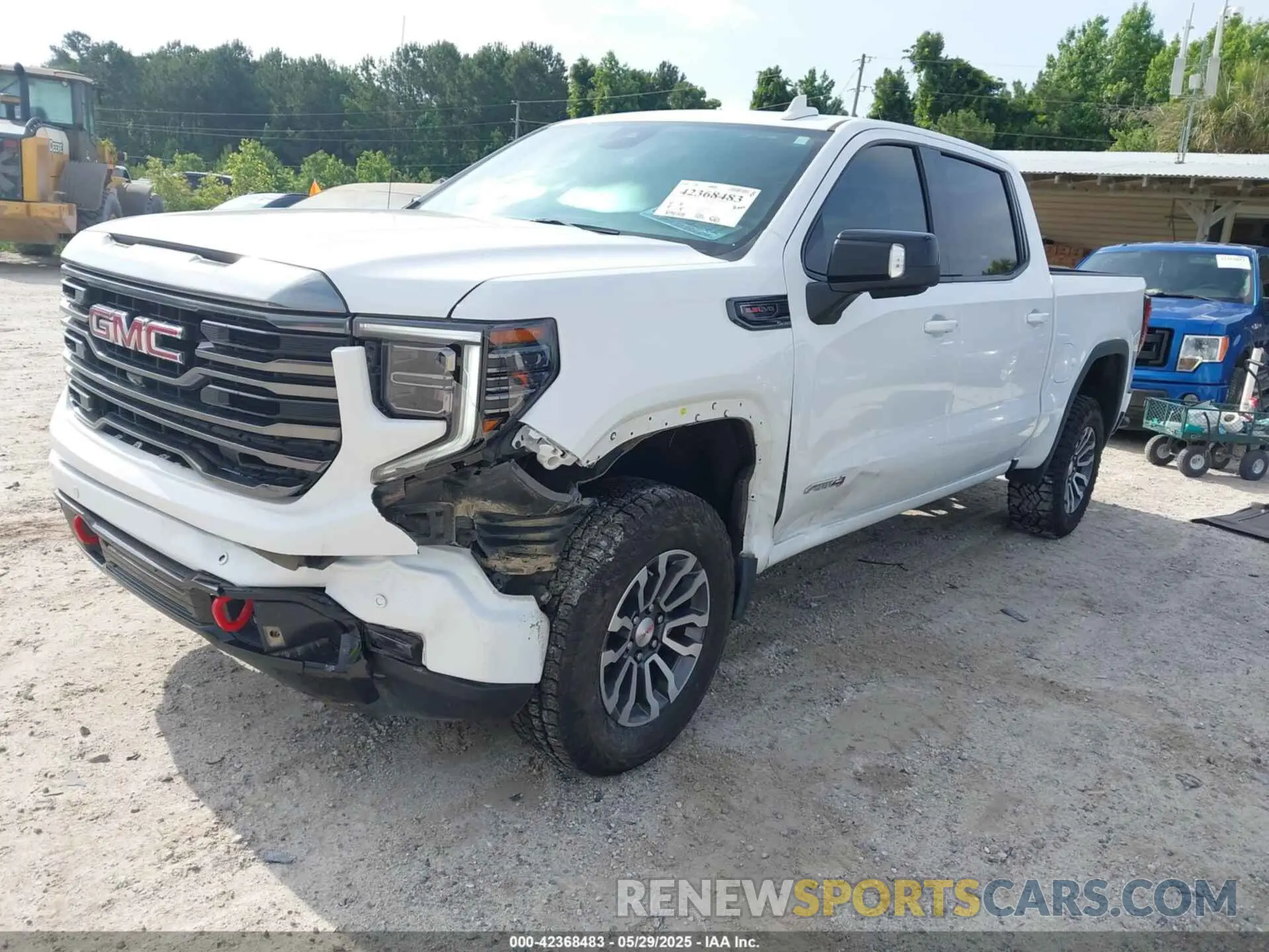2 Photograph of a damaged car 3GTUUEEL6PG120073 GMC SIERRA 1500 2023