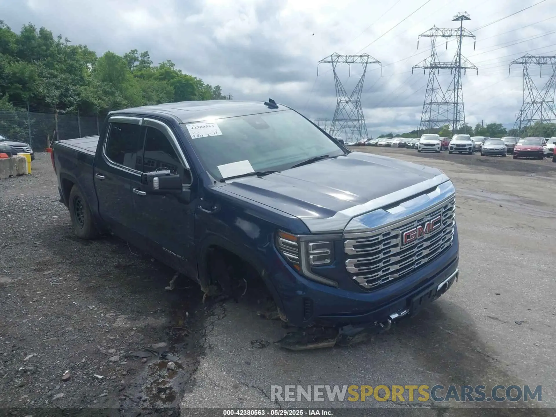 6 Photograph of a damaged car 3GTUUGE8XPG191879 GMC SIERRA 1500 2023