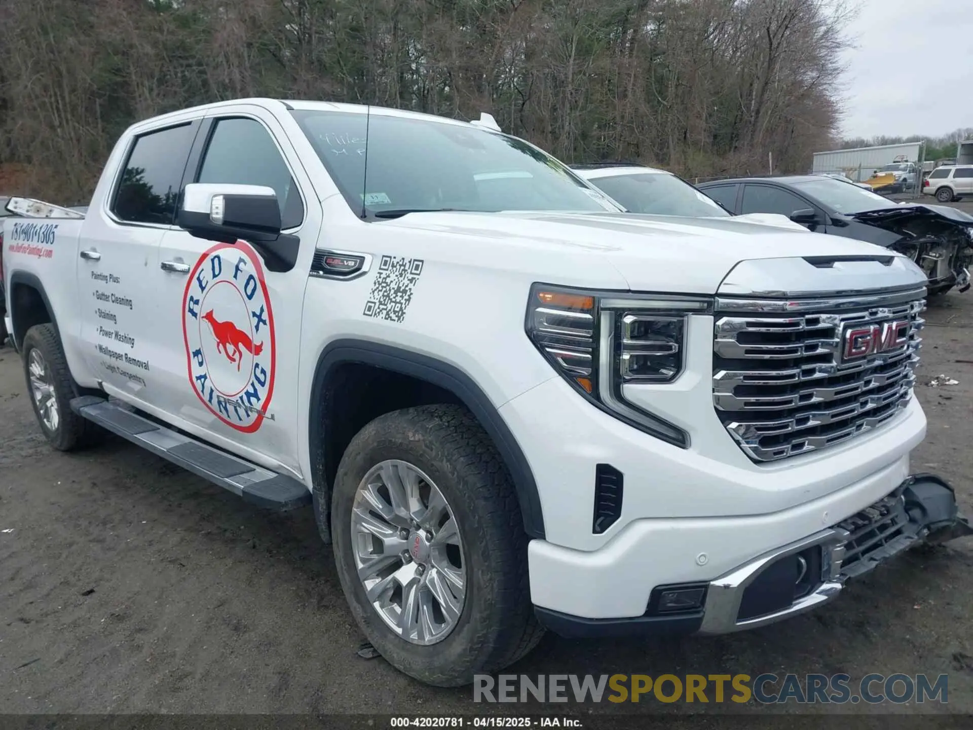 1 Photograph of a damaged car 3GTUUGEL1PG364483 GMC SIERRA 1500 2023