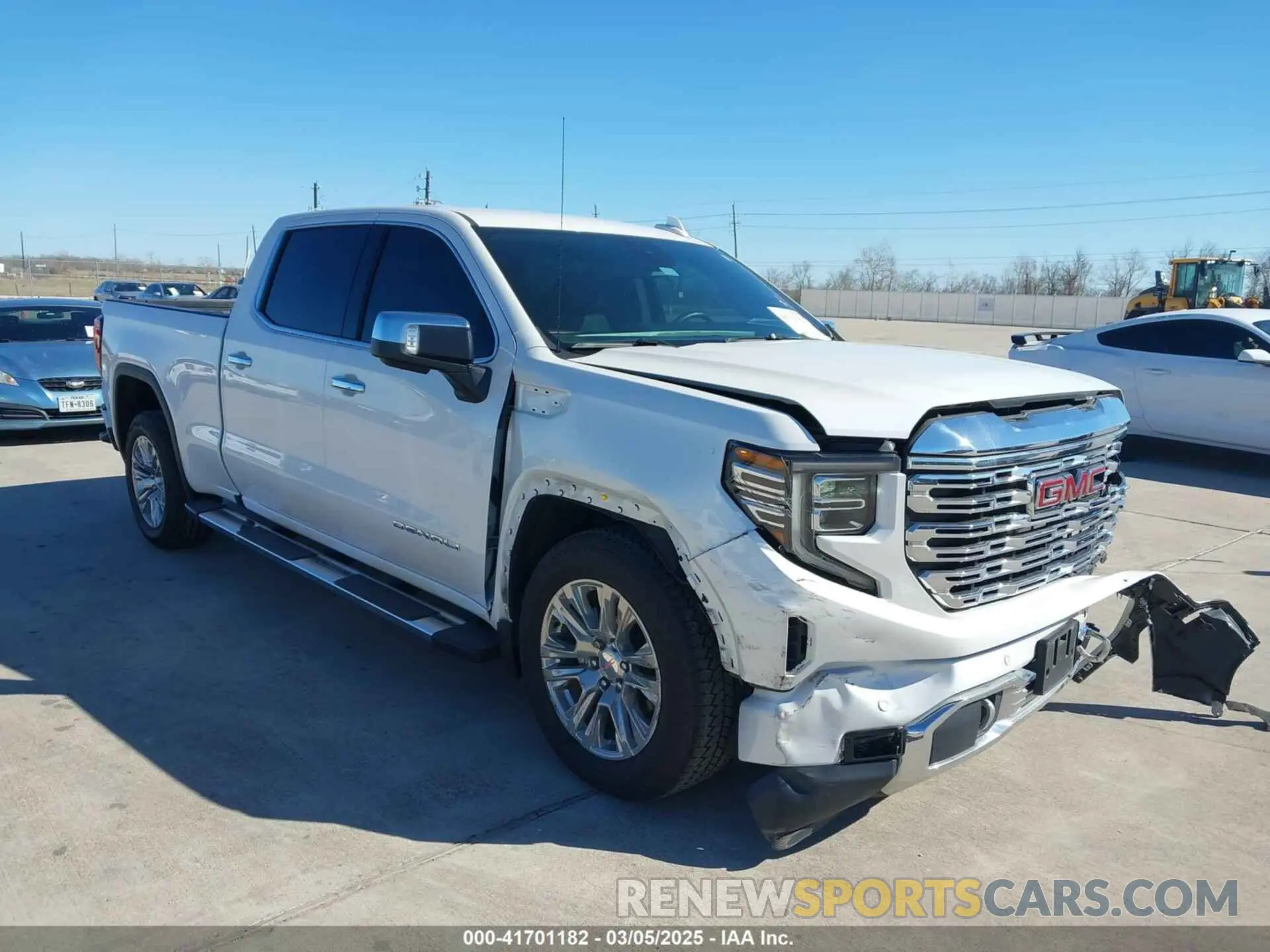 1 Photograph of a damaged car 3GTUUGEL2PG353105 GMC SIERRA 1500 2023