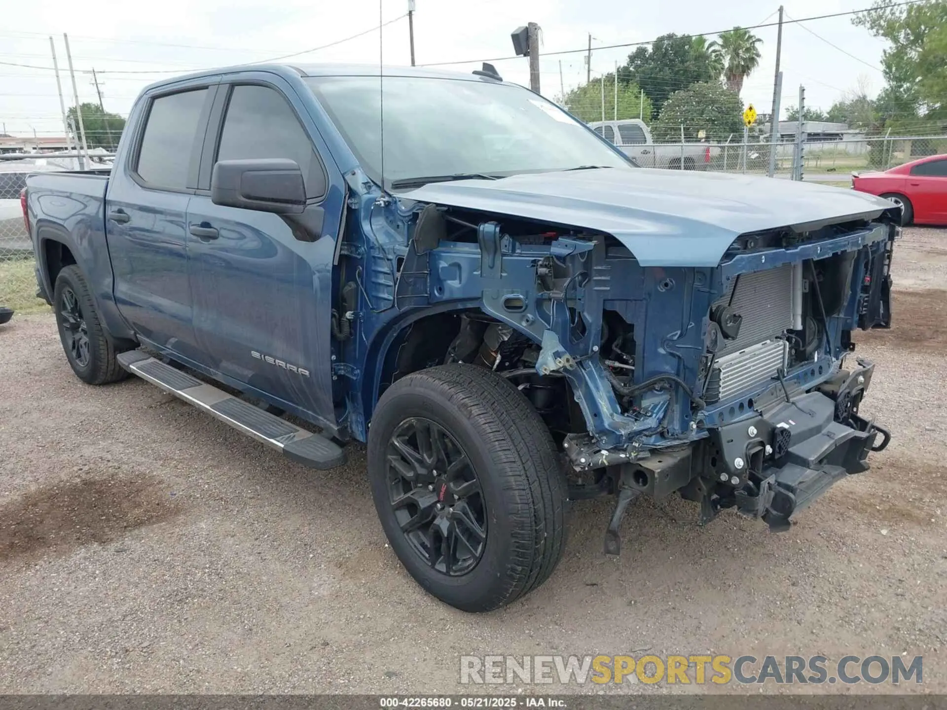 1 Photograph of a damaged car 1GTPHAEK9RZ348251 GMC SIERRA 1500 2024