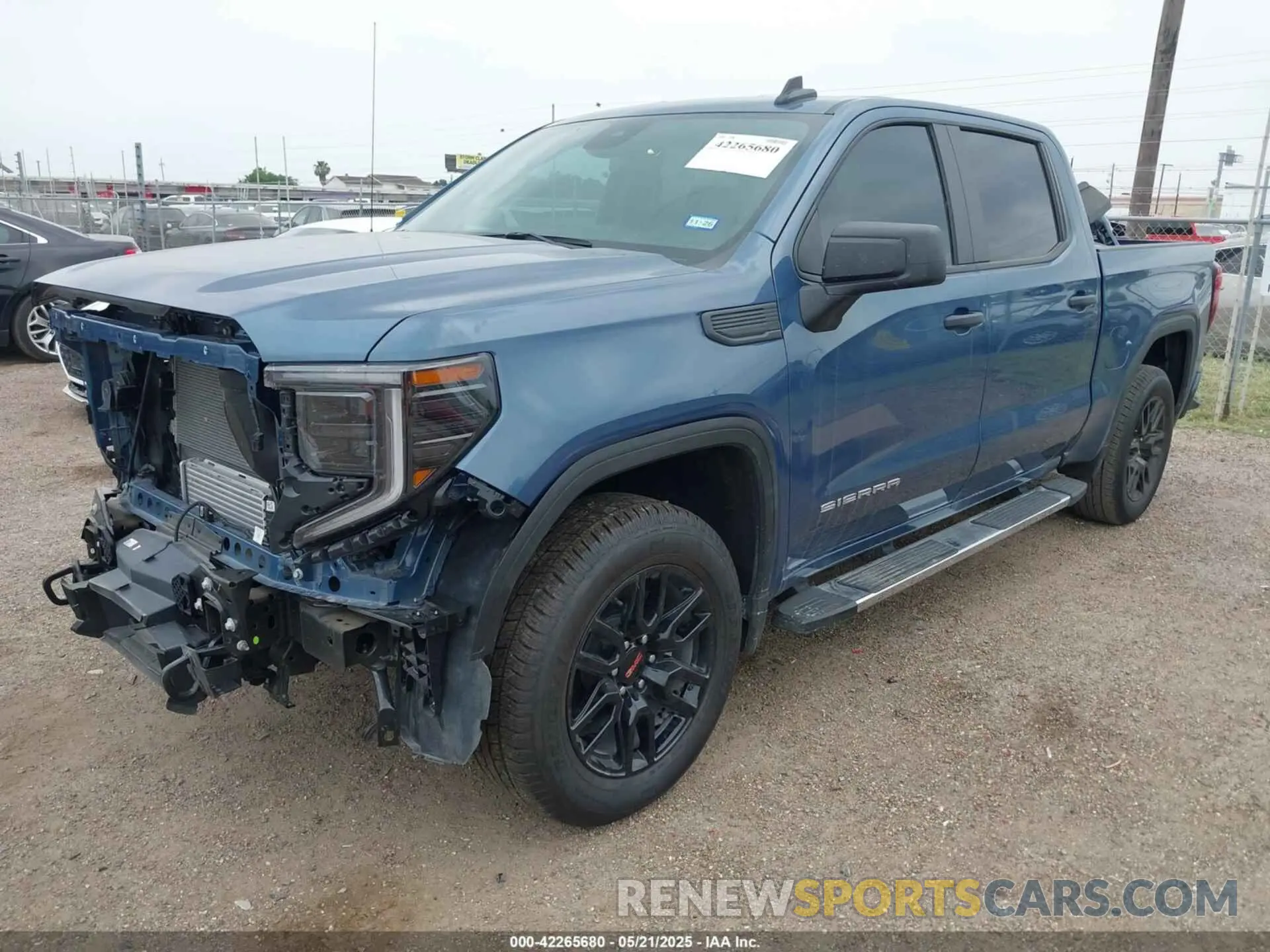 2 Photograph of a damaged car 1GTPHAEK9RZ348251 GMC SIERRA 1500 2024