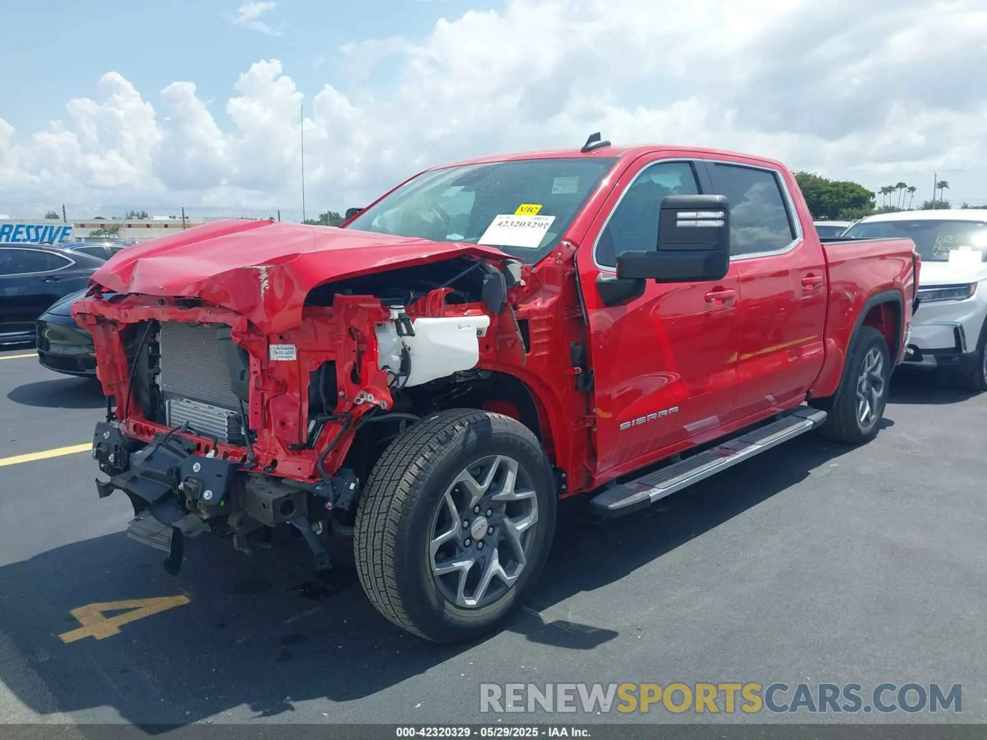 2 Photograph of a damaged car 1GTPHBEK8RZ362258 GMC SIERRA 1500 2024