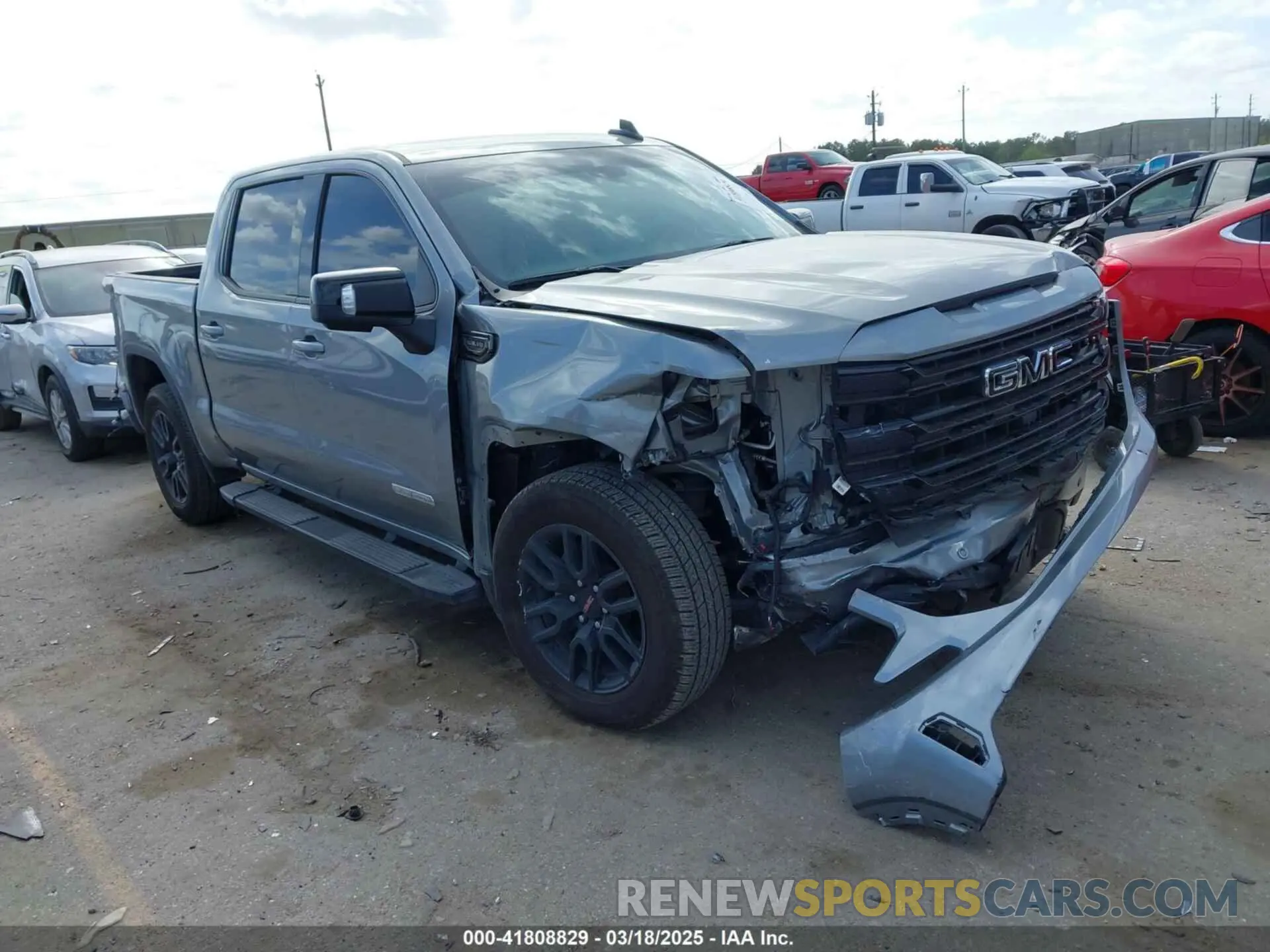 1 Photograph of a damaged car 1GTPHCED1RZ261800 GMC SIERRA 1500 2024