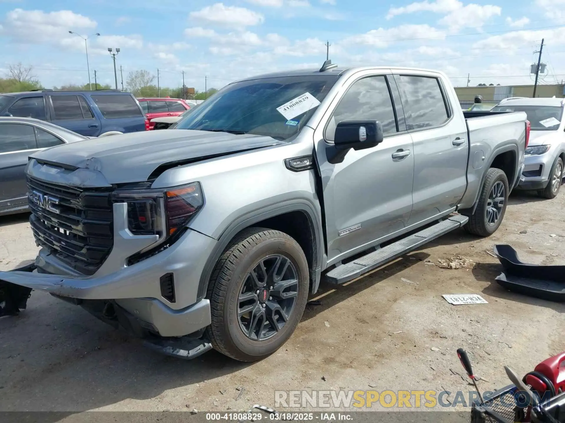 2 Photograph of a damaged car 1GTPHCED1RZ261800 GMC SIERRA 1500 2024