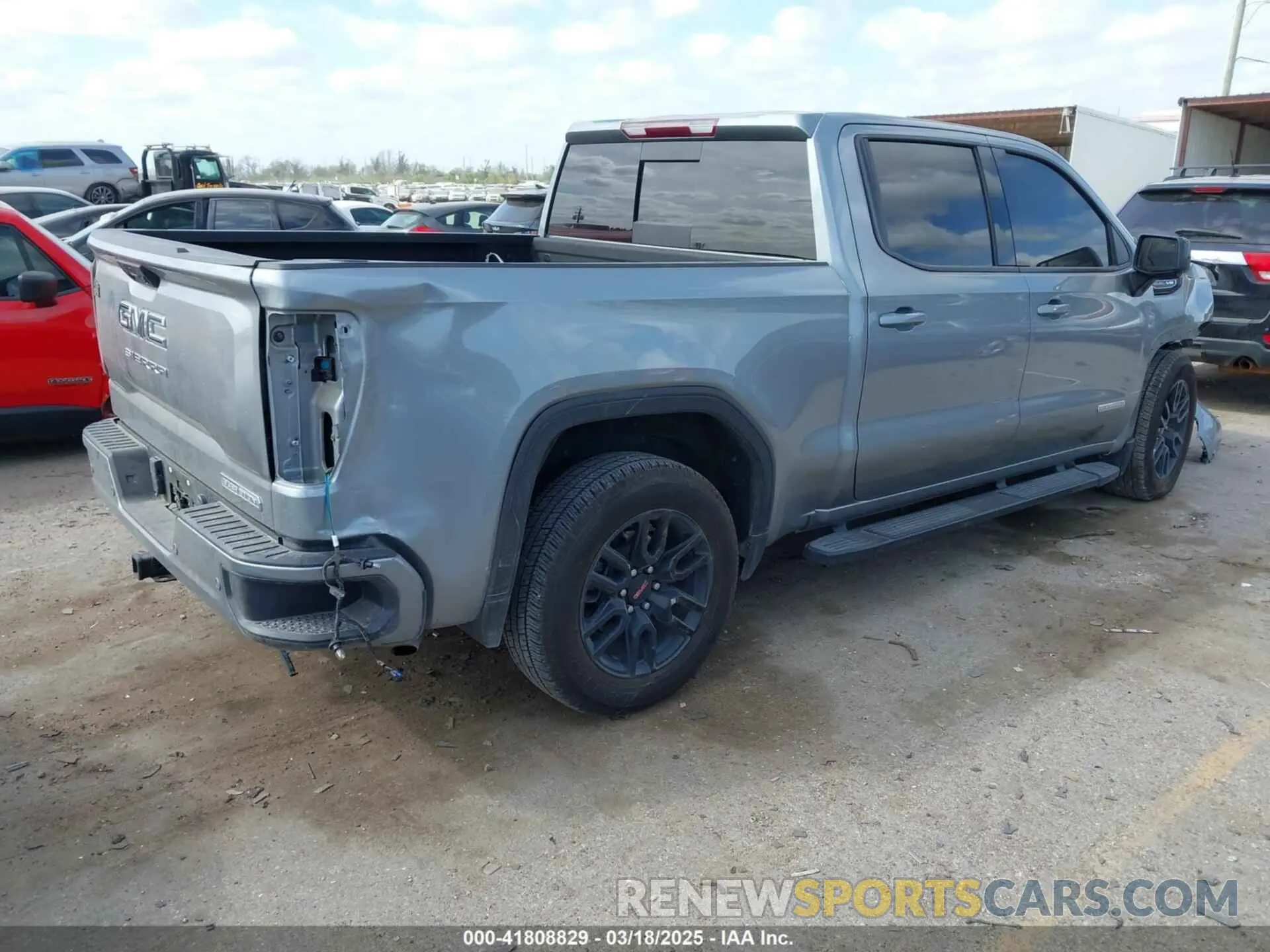 4 Photograph of a damaged car 1GTPHCED1RZ261800 GMC SIERRA 1500 2024