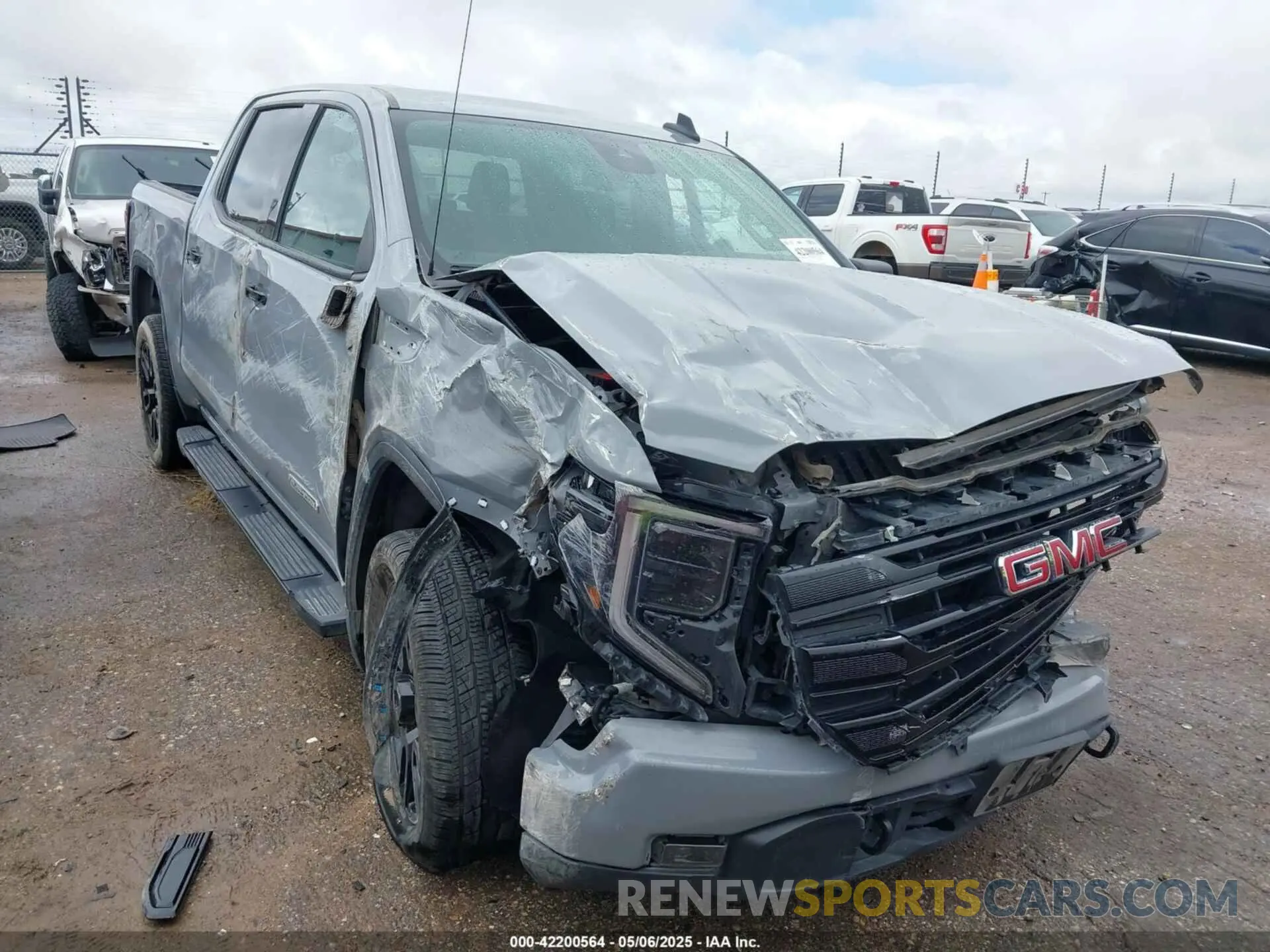 1 Photograph of a damaged car 1GTPHCEK6RZ194075 GMC SIERRA 1500 2024
