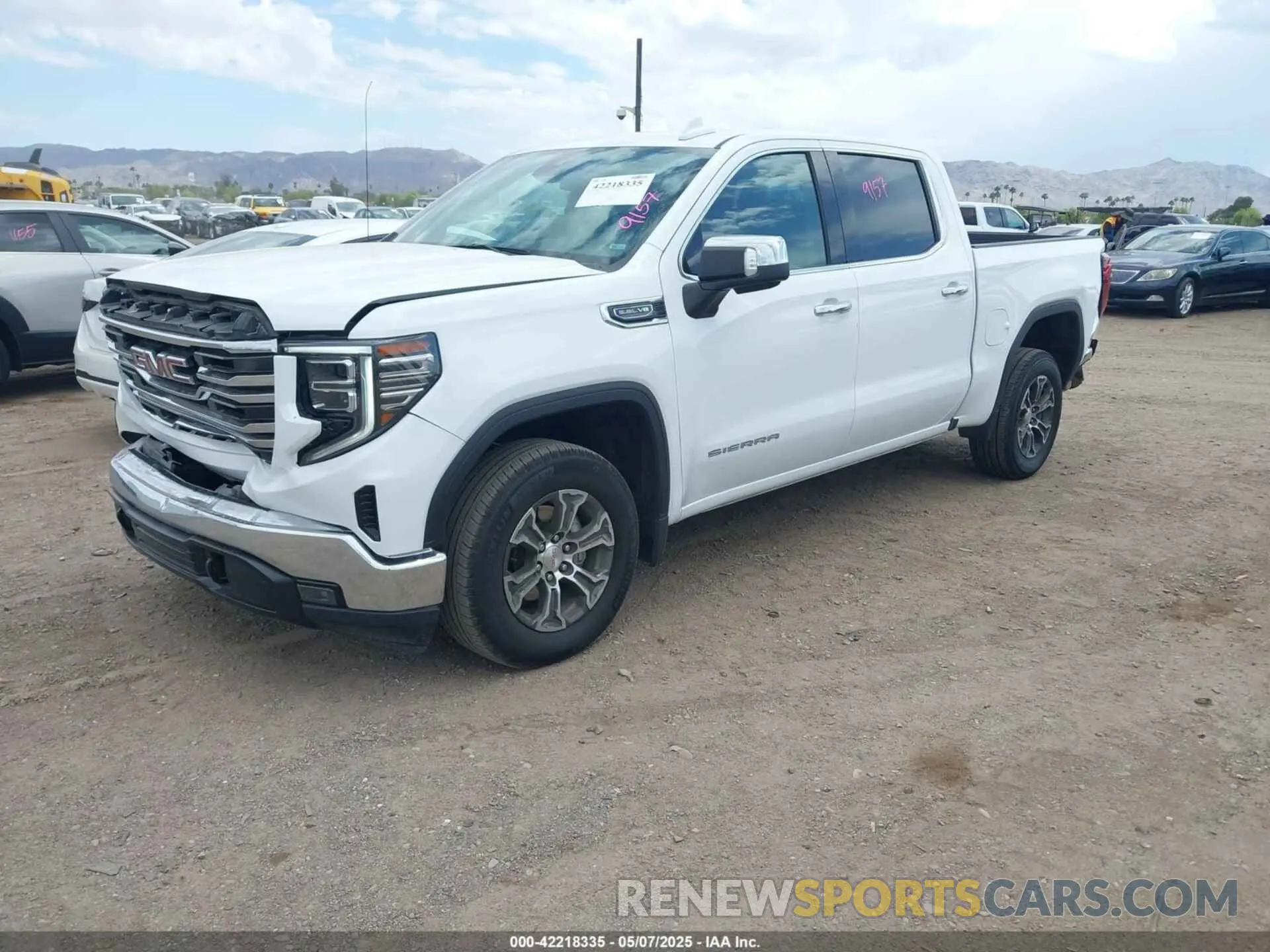 2 Photograph of a damaged car 1GTPHDED4RZ183972 GMC SIERRA 1500 2024