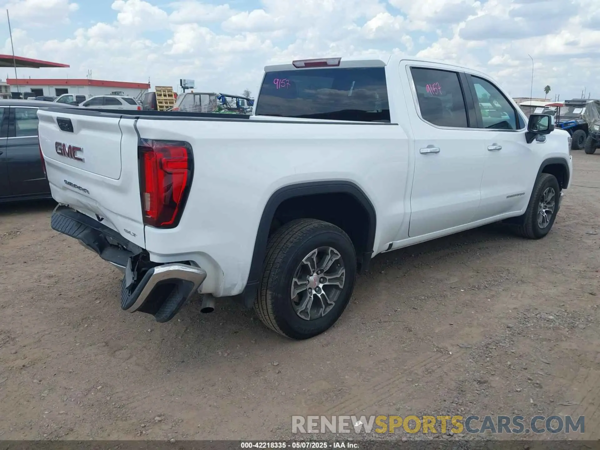 4 Photograph of a damaged car 1GTPHDED4RZ183972 GMC SIERRA 1500 2024