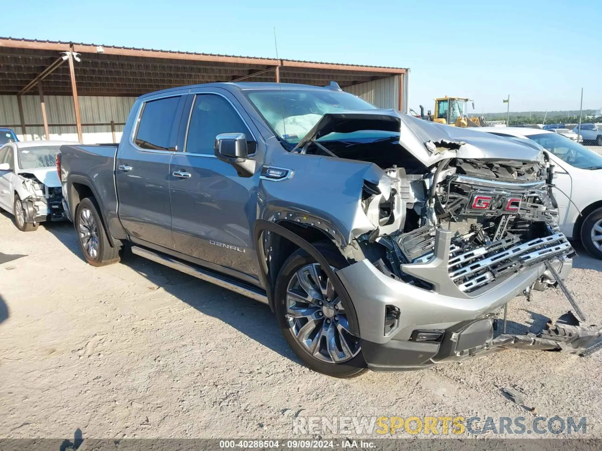 1 Photograph of a damaged car 1GTPHGE89RZ120273 GMC SIERRA 1500 2024