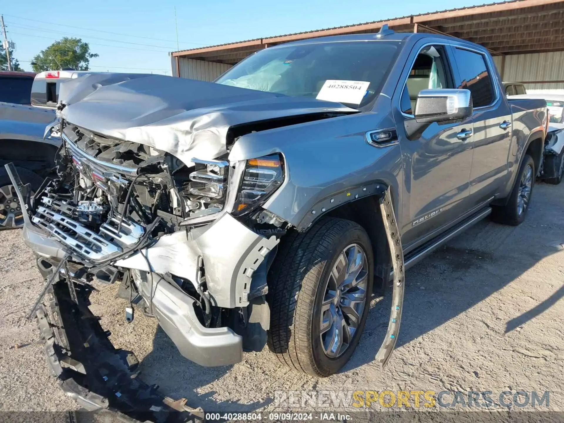 2 Photograph of a damaged car 1GTPHGE89RZ120273 GMC SIERRA 1500 2024
