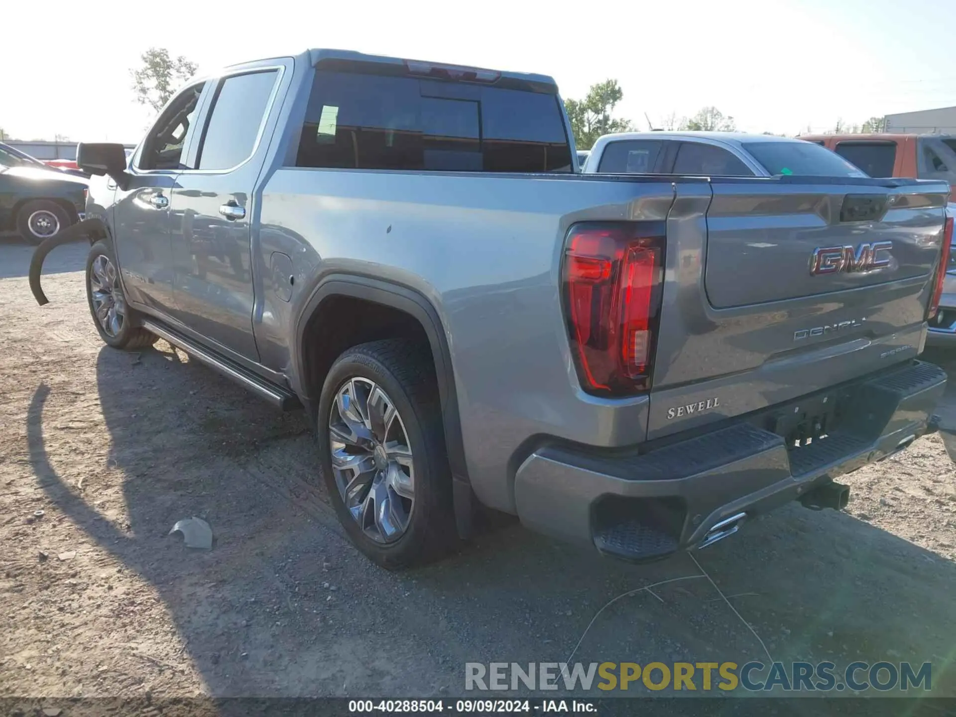 3 Photograph of a damaged car 1GTPHGE89RZ120273 GMC SIERRA 1500 2024