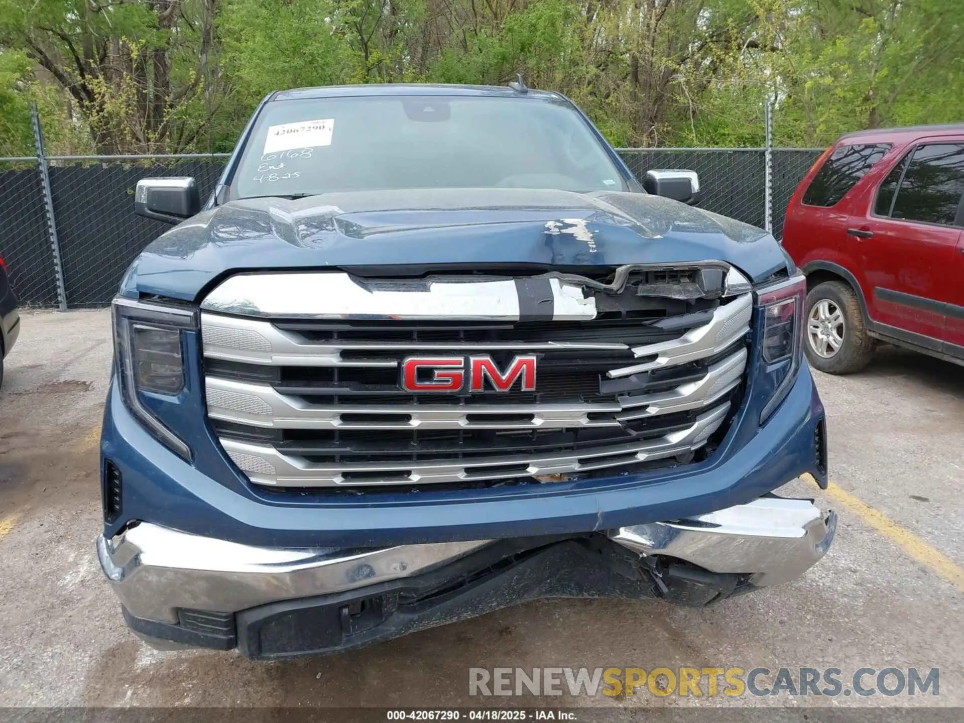 12 Photograph of a damaged car 1GTPUBEK6RZ361122 GMC SIERRA 1500 2024