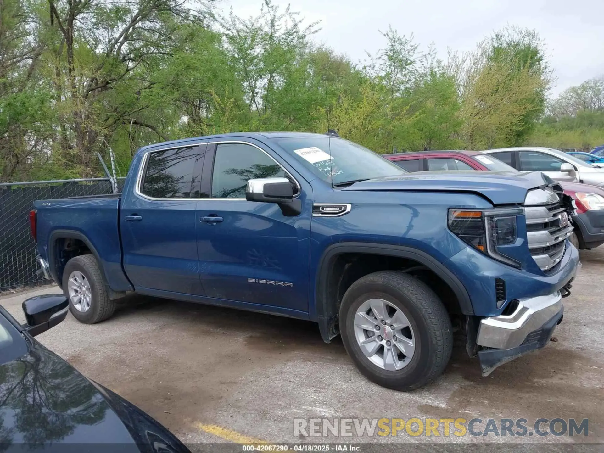 13 Photograph of a damaged car 1GTPUBEK6RZ361122 GMC SIERRA 1500 2024