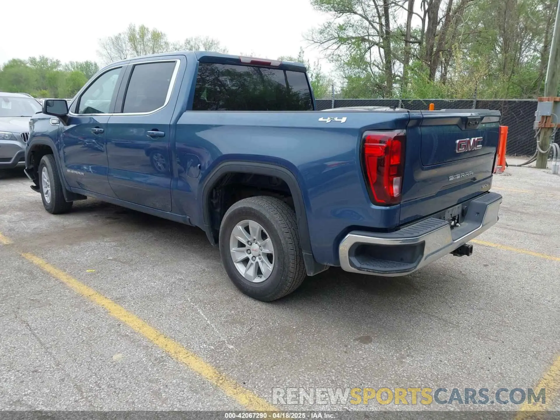 3 Photograph of a damaged car 1GTPUBEK6RZ361122 GMC SIERRA 1500 2024