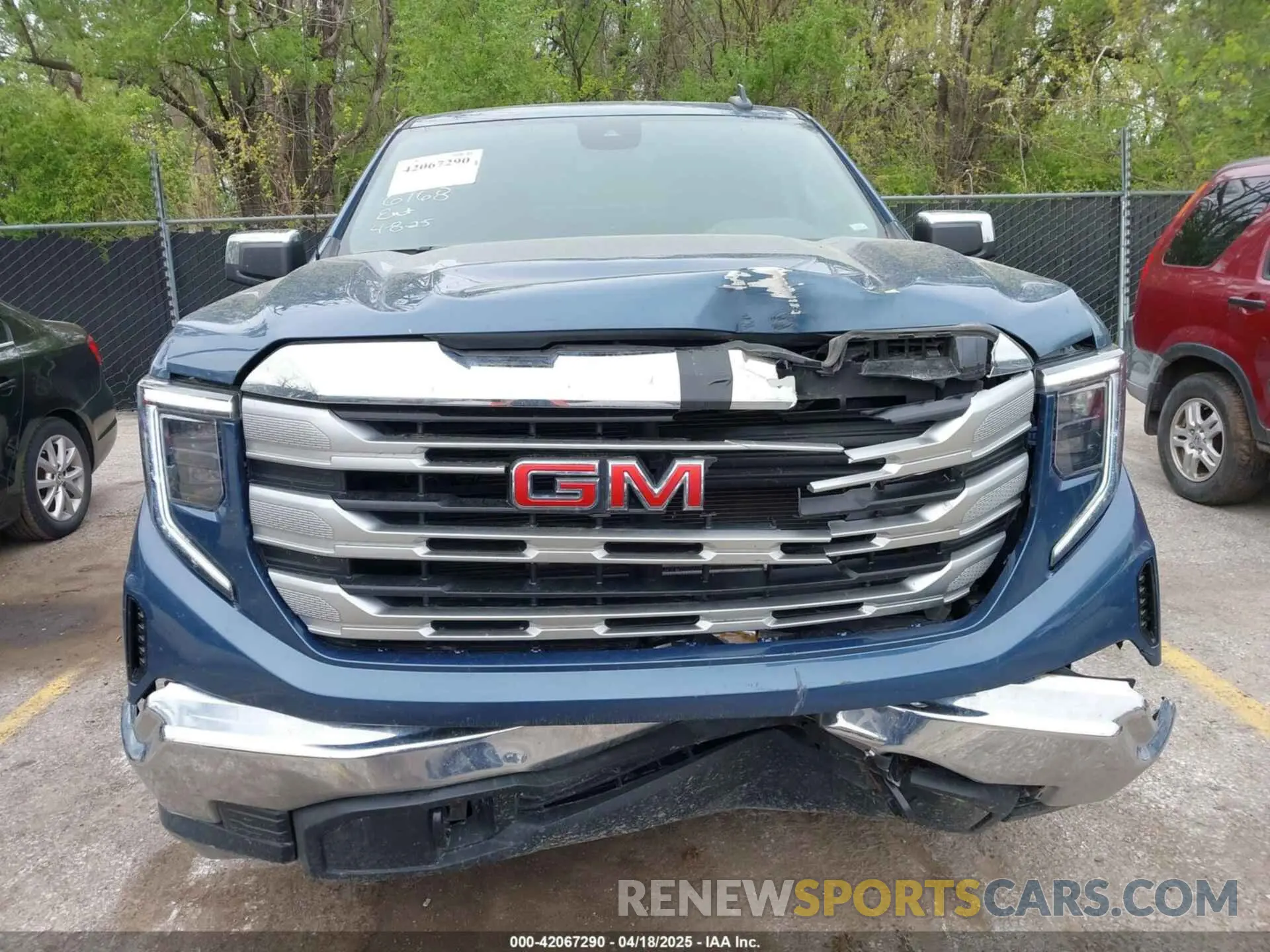 6 Photograph of a damaged car 1GTPUBEK6RZ361122 GMC SIERRA 1500 2024