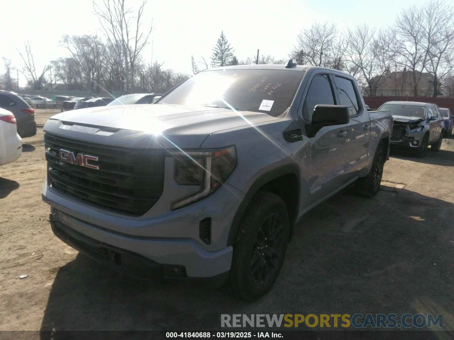2 Photograph of a damaged car 1GTPUJEK7RZ403369 GMC SIERRA 1500 2024