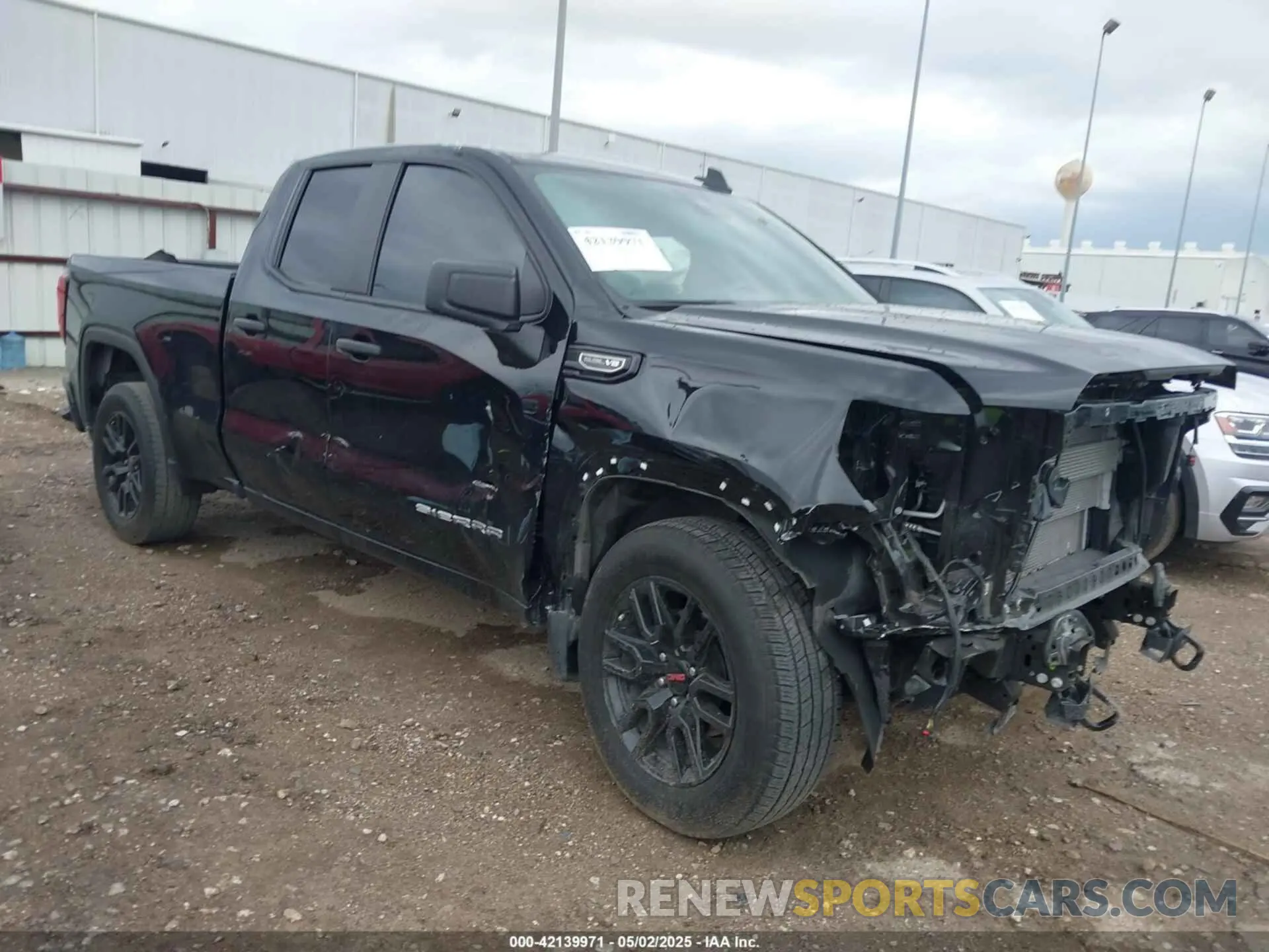 1 Photograph of a damaged car 1GTRHAED8RZ371949 GMC SIERRA 1500 2024