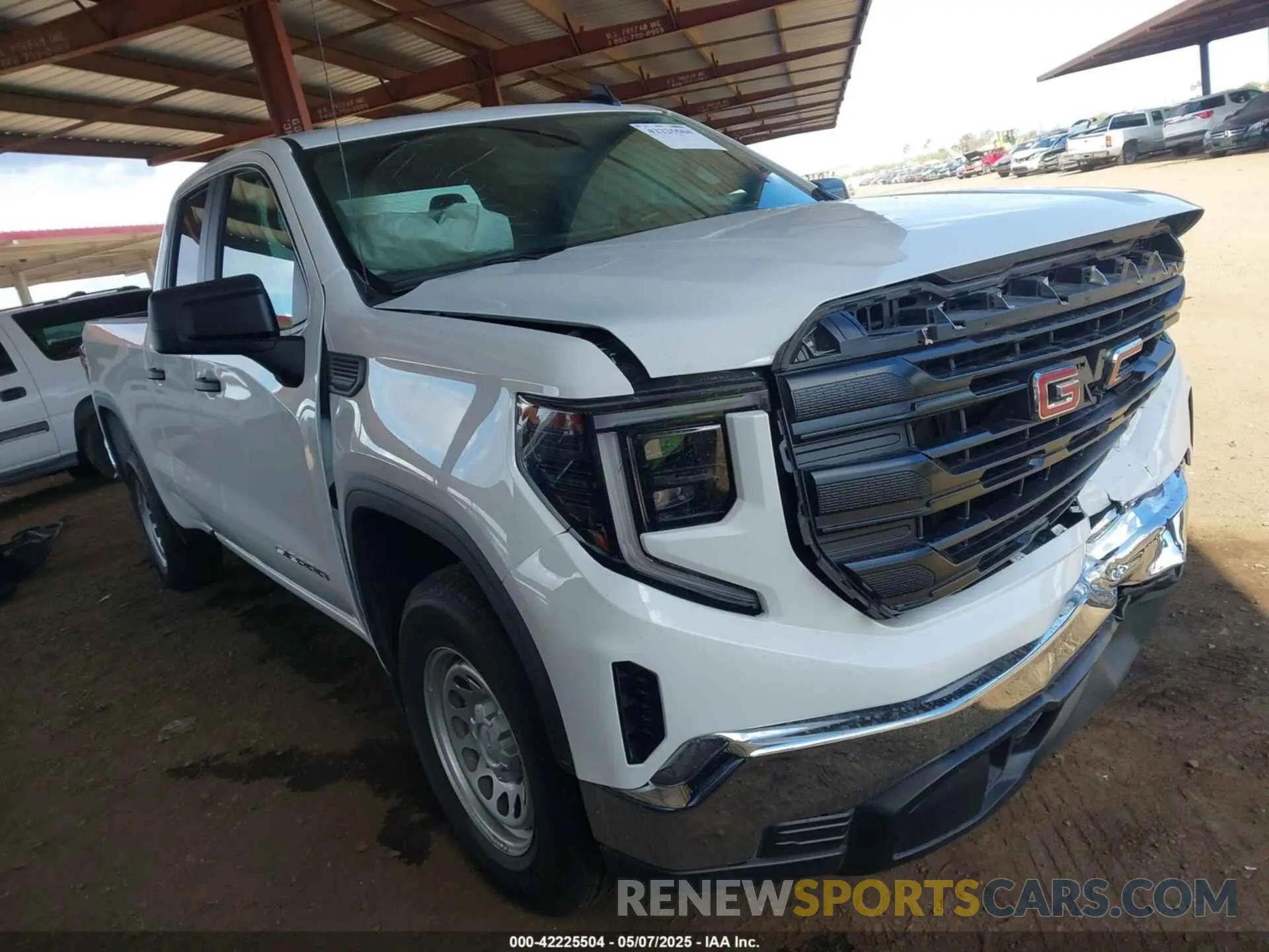 1 Photograph of a damaged car 1GTRHAEK8RZ277004 GMC SIERRA 1500 2024