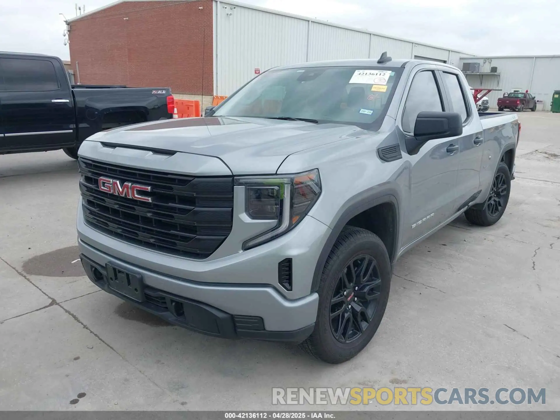 2 Photograph of a damaged car 1GTRUAEKXRZ341233 GMC SIERRA 1500 2024