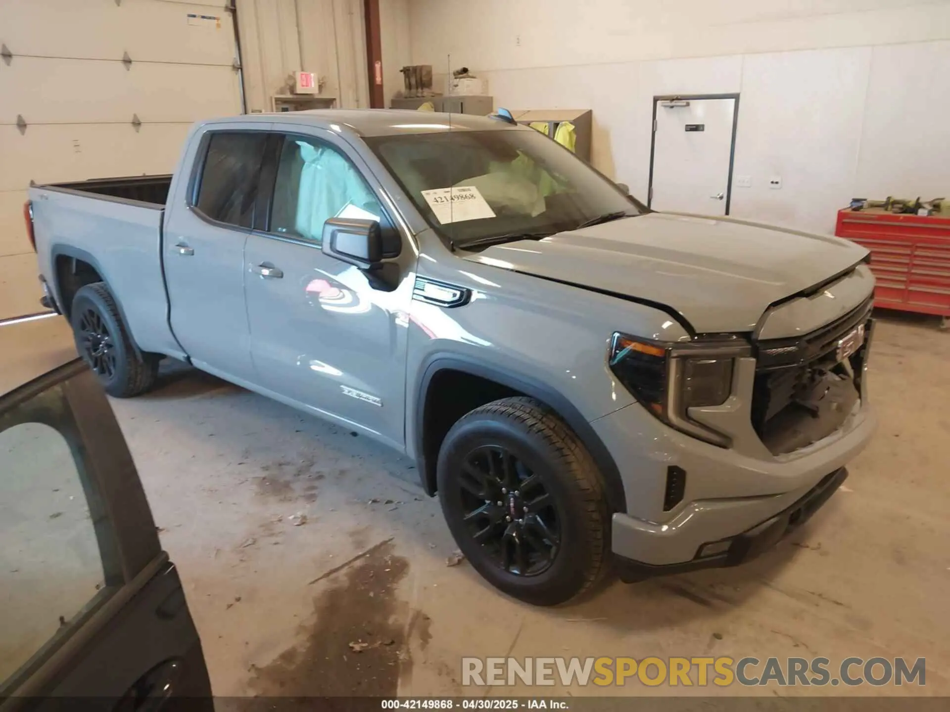 1 Photograph of a damaged car 1GTRUJEK1RZ402744 GMC SIERRA 1500 2024