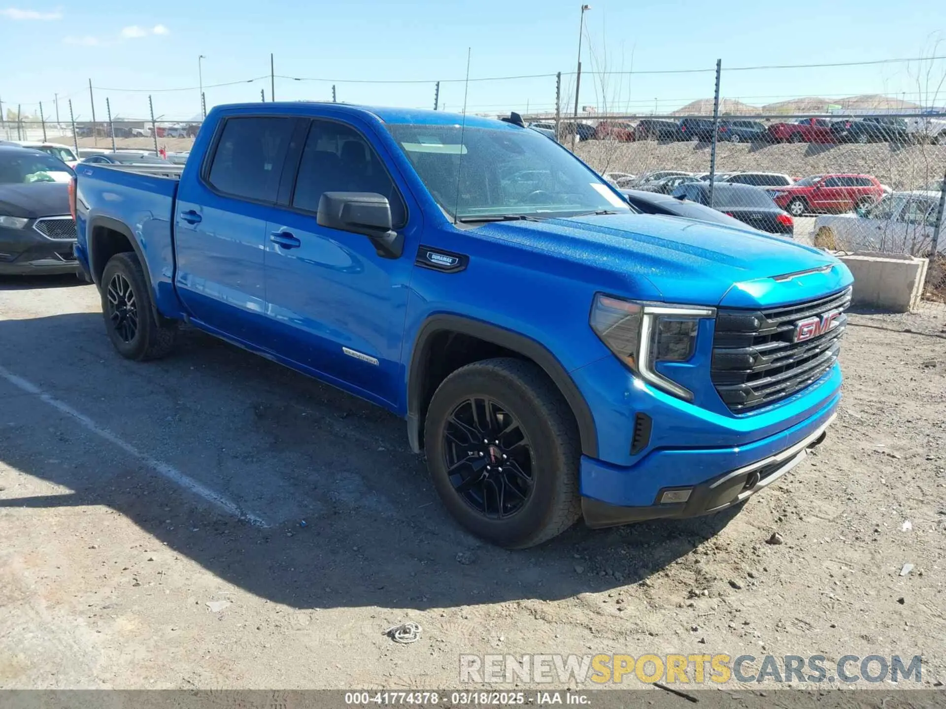 1 Photograph of a damaged car 1GTUUCE80RZ203811 GMC SIERRA 1500 2024