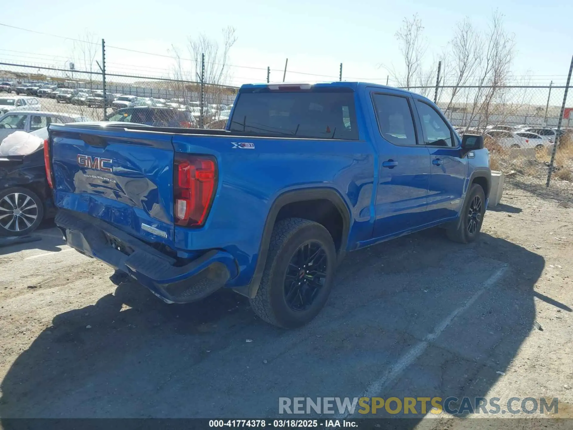 4 Photograph of a damaged car 1GTUUCE80RZ203811 GMC SIERRA 1500 2024