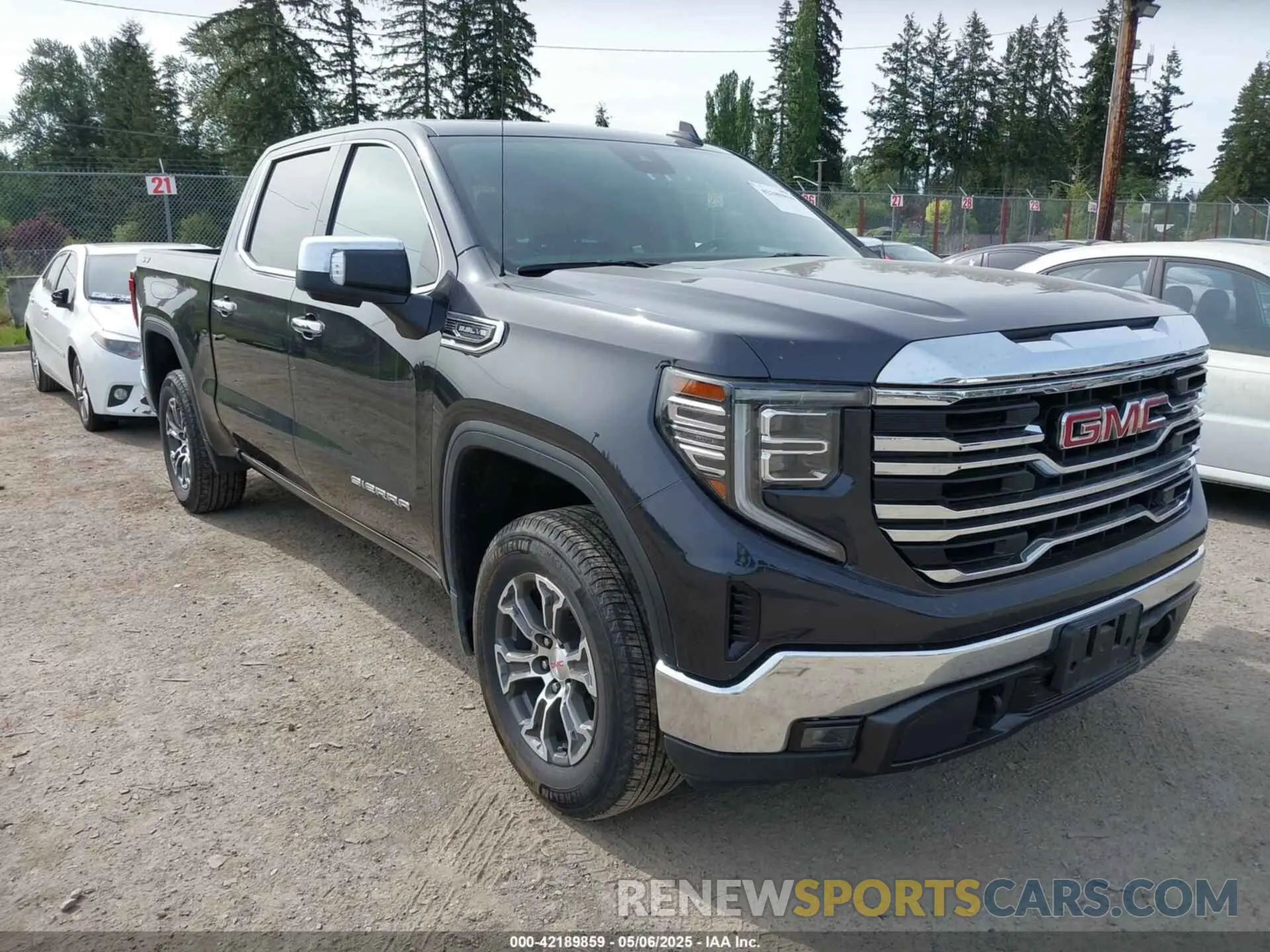 1 Photograph of a damaged car 1GTUUDED2RZ273264 GMC SIERRA 1500 2024