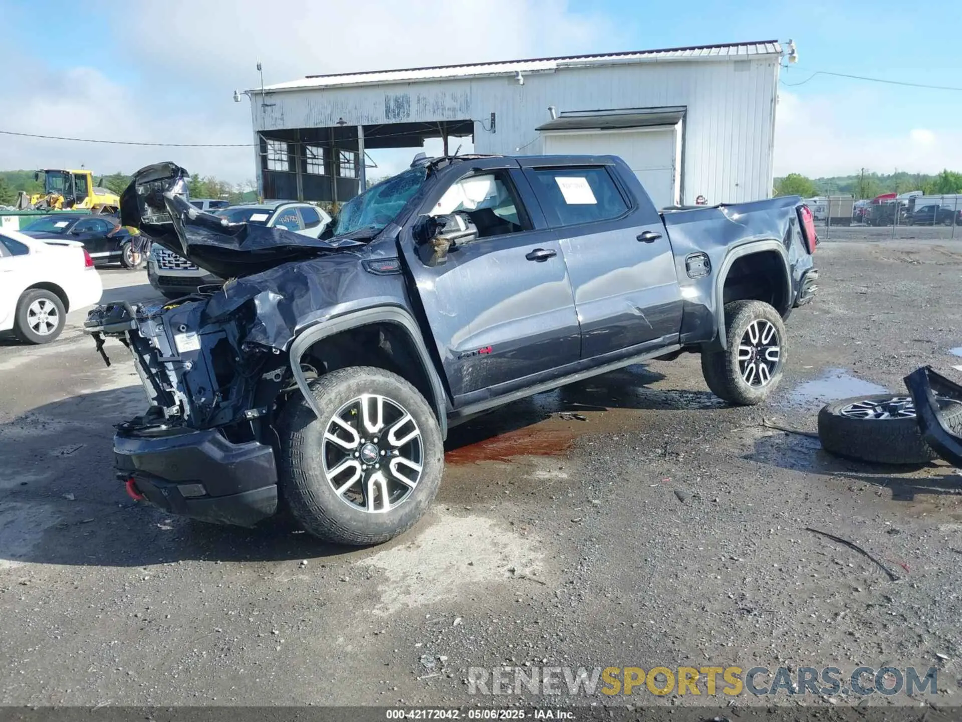 2 Photograph of a damaged car 1GTUUEE81RZ262684 GMC SIERRA 1500 2024