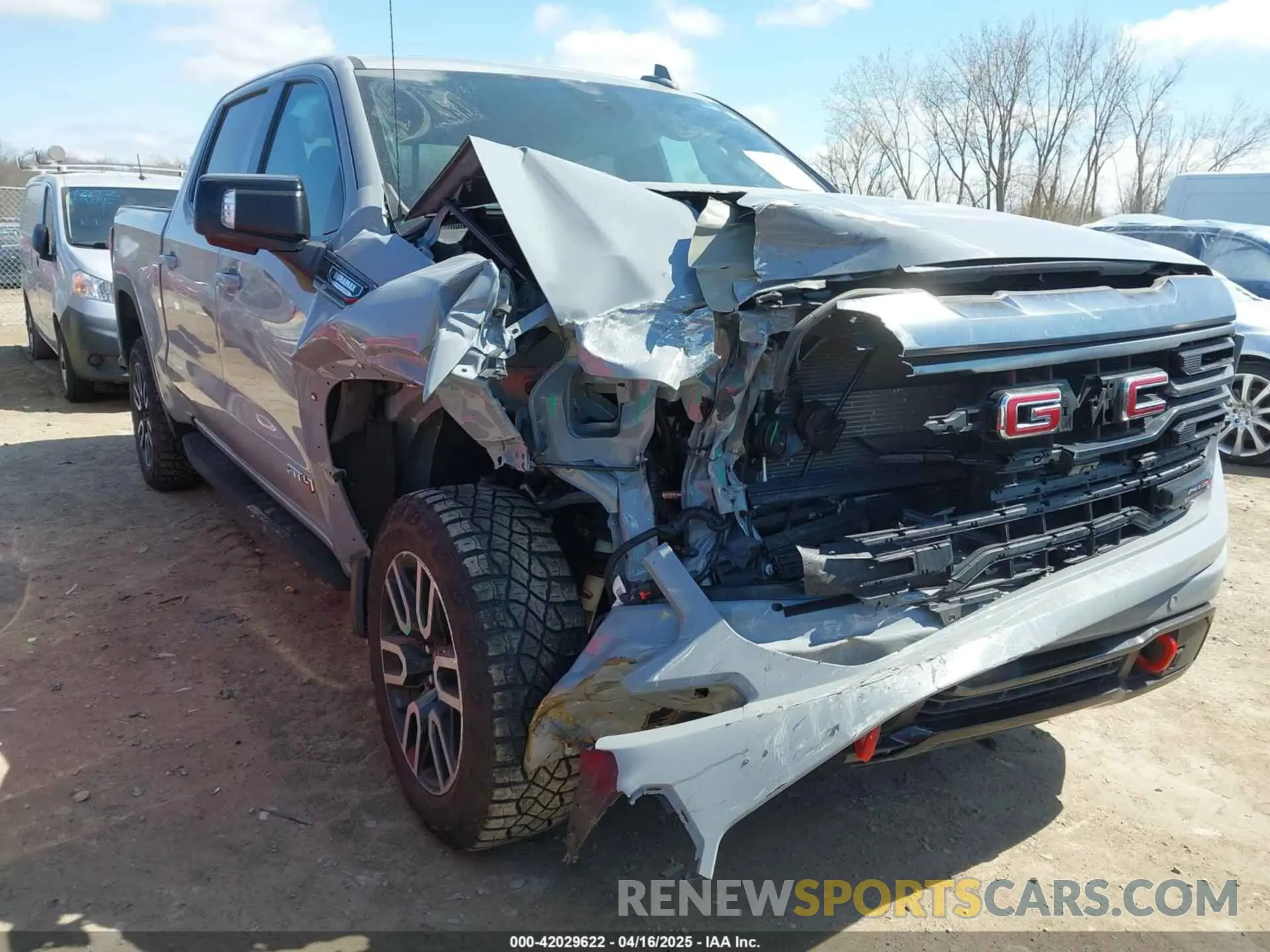6 Photograph of a damaged car 1GTUUEE81RZ291215 GMC SIERRA 1500 2024