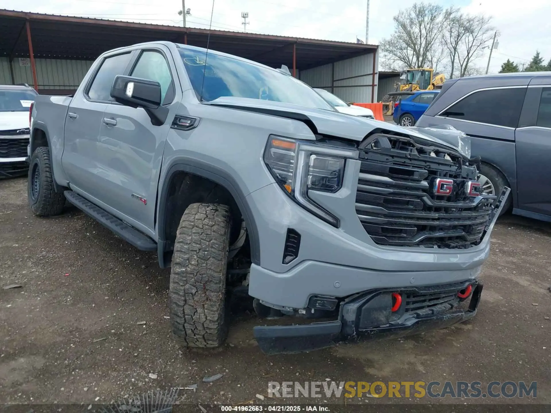 1 Photograph of a damaged car 1GTUUEE8XRZ205772 GMC SIERRA 1500 2024