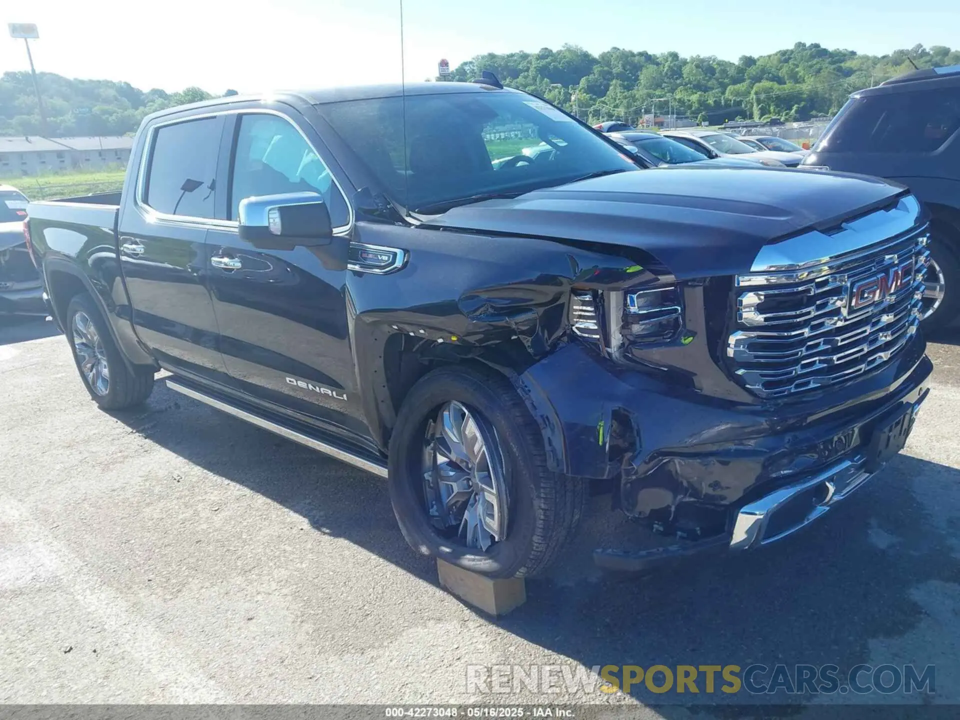 1 Photograph of a damaged car 1GTUUGEL3RZ370028 GMC SIERRA 1500 2024