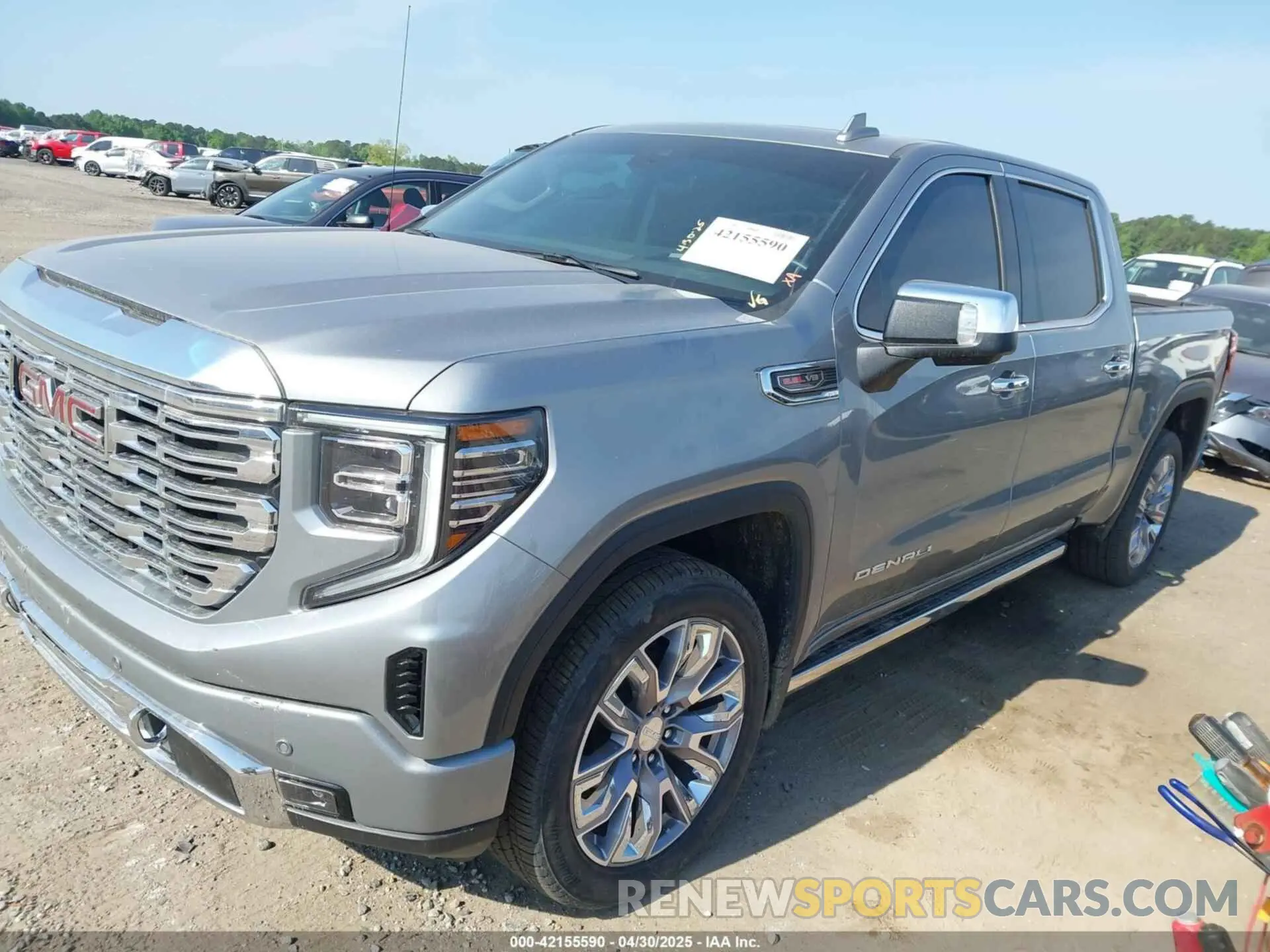 2 Photograph of a damaged car 1GTUUGEL5RZ176407 GMC SIERRA 1500 2024