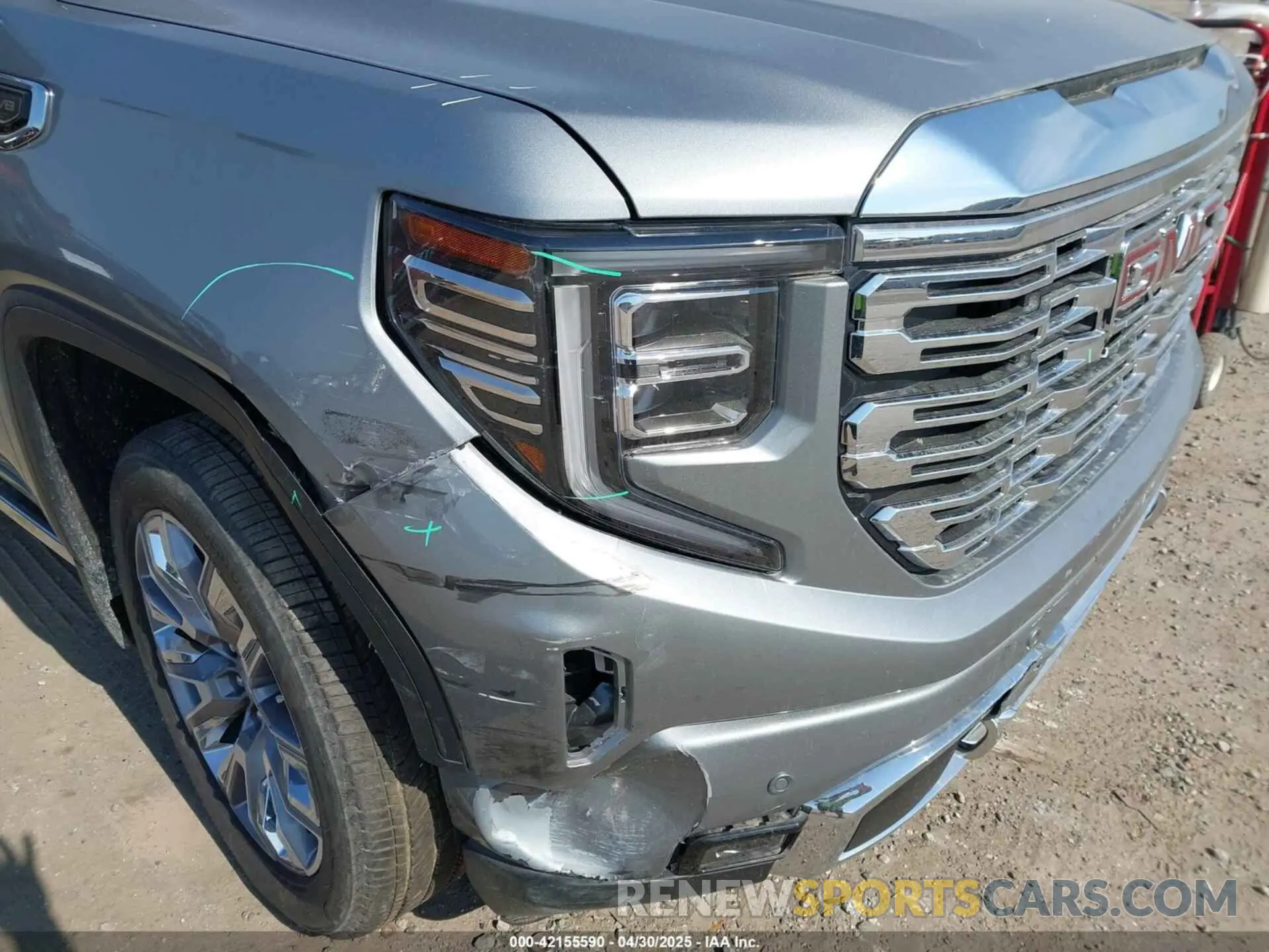 6 Photograph of a damaged car 1GTUUGEL5RZ176407 GMC SIERRA 1500 2024