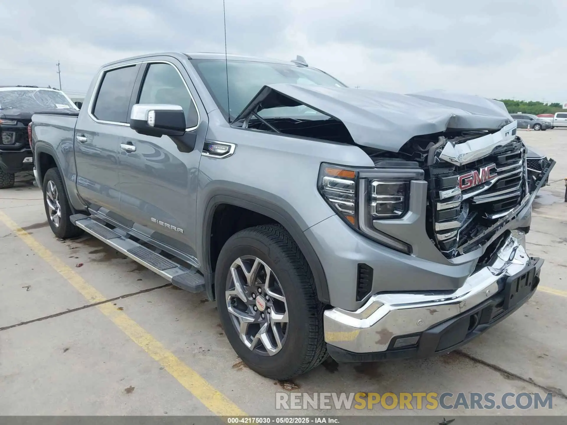 1 Photograph of a damaged car 3GTPHDED1RG365158 GMC SIERRA 1500 2024