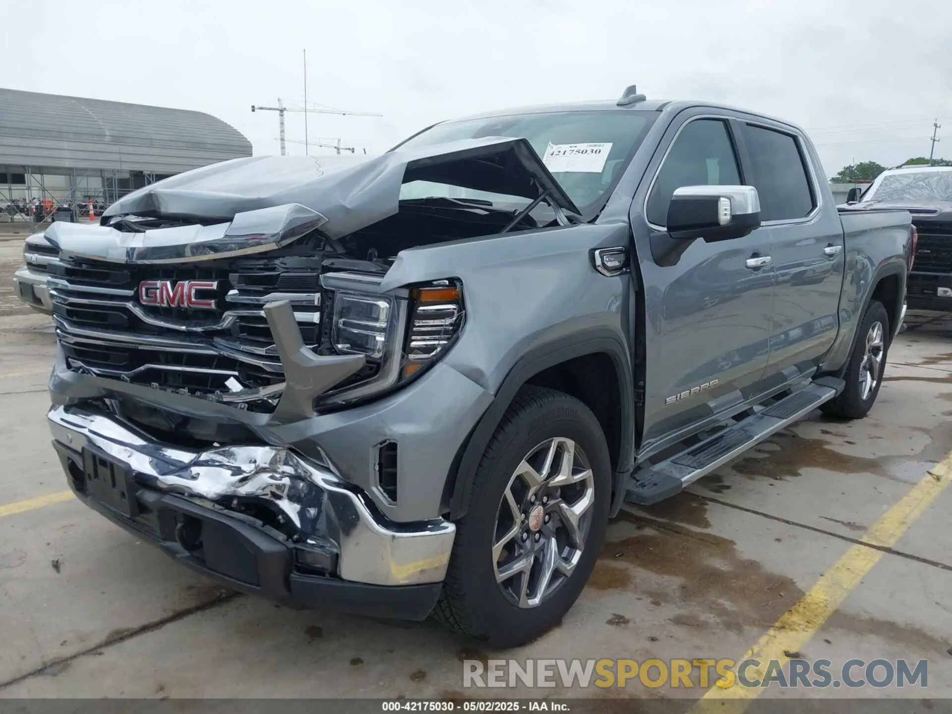 2 Photograph of a damaged car 3GTPHDED1RG365158 GMC SIERRA 1500 2024