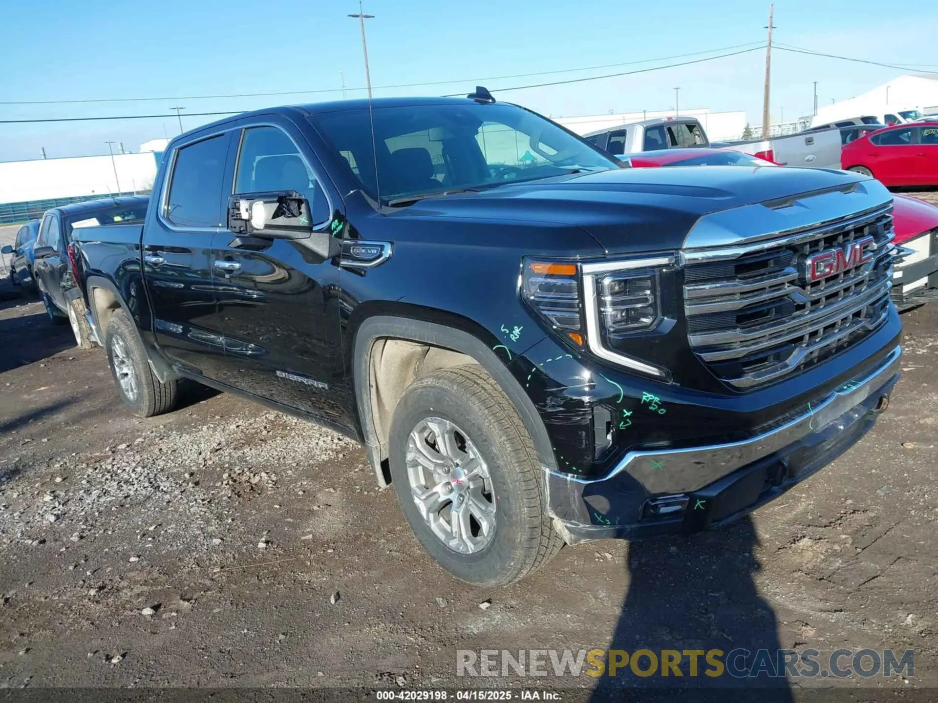 1 Photograph of a damaged car 3GTPHDED5RG403989 GMC SIERRA 1500 2024