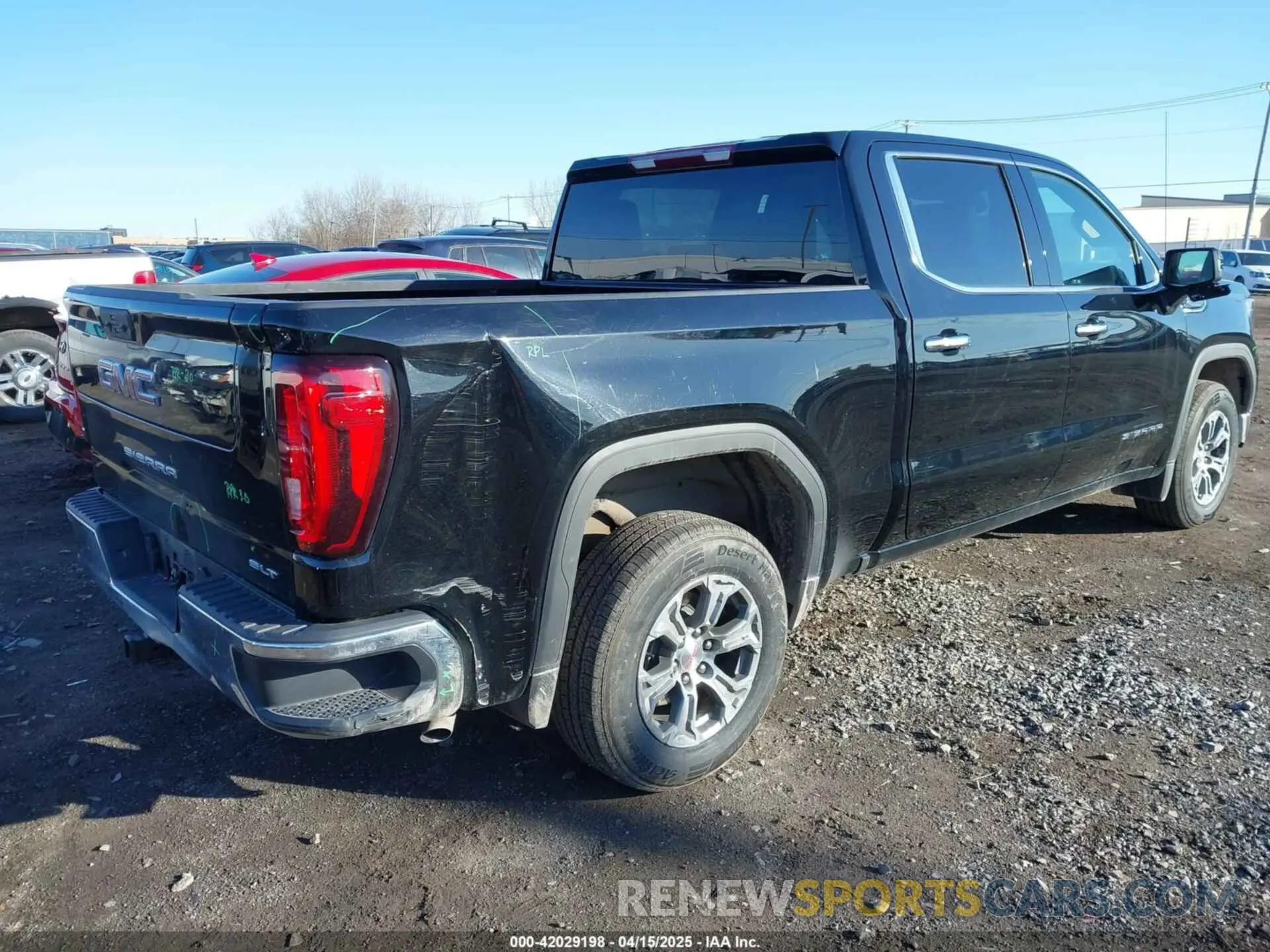 4 Photograph of a damaged car 3GTPHDED5RG403989 GMC SIERRA 1500 2024