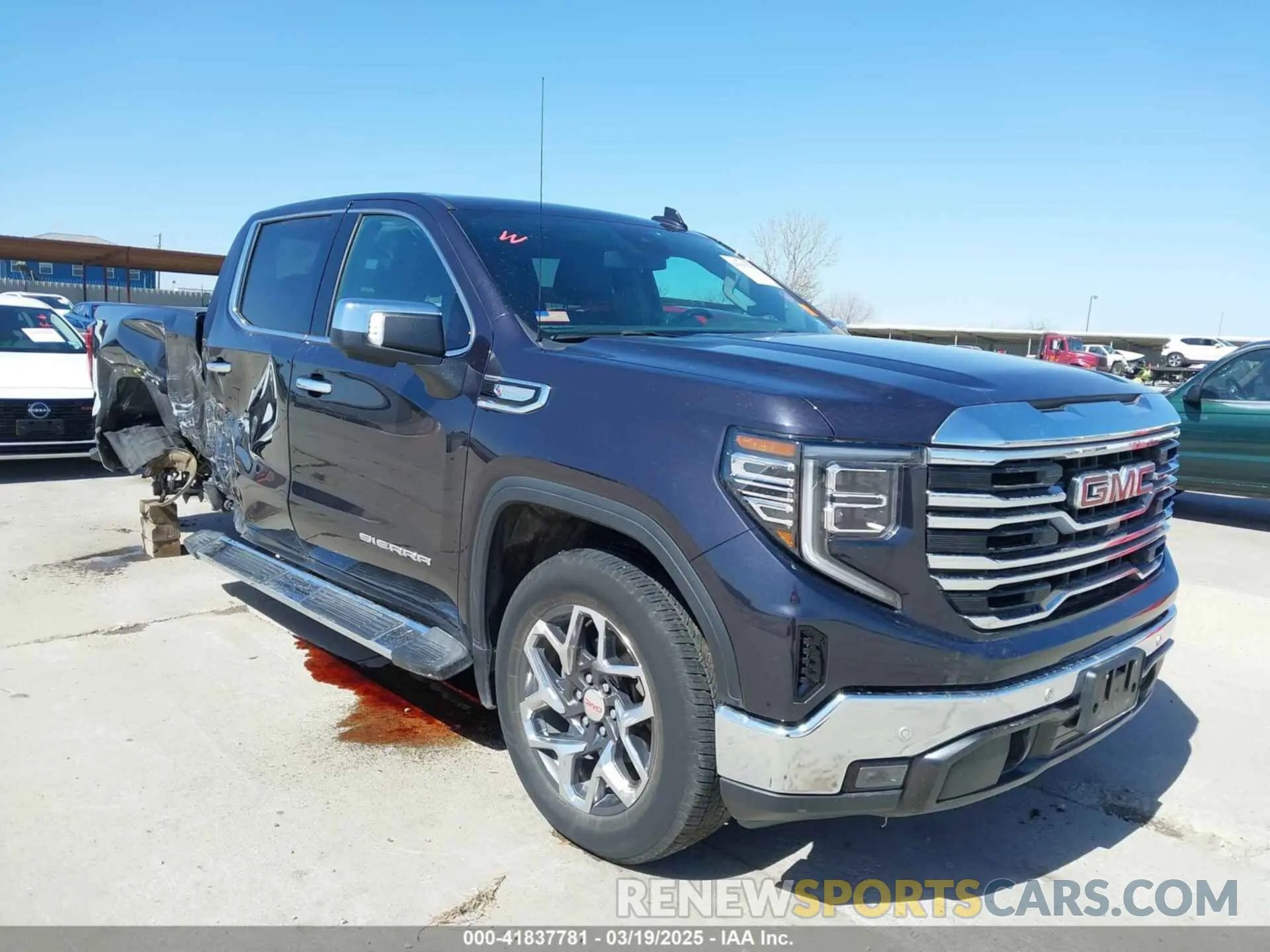 1 Photograph of a damaged car 3GTPHDED6RG324296 GMC SIERRA 1500 2024