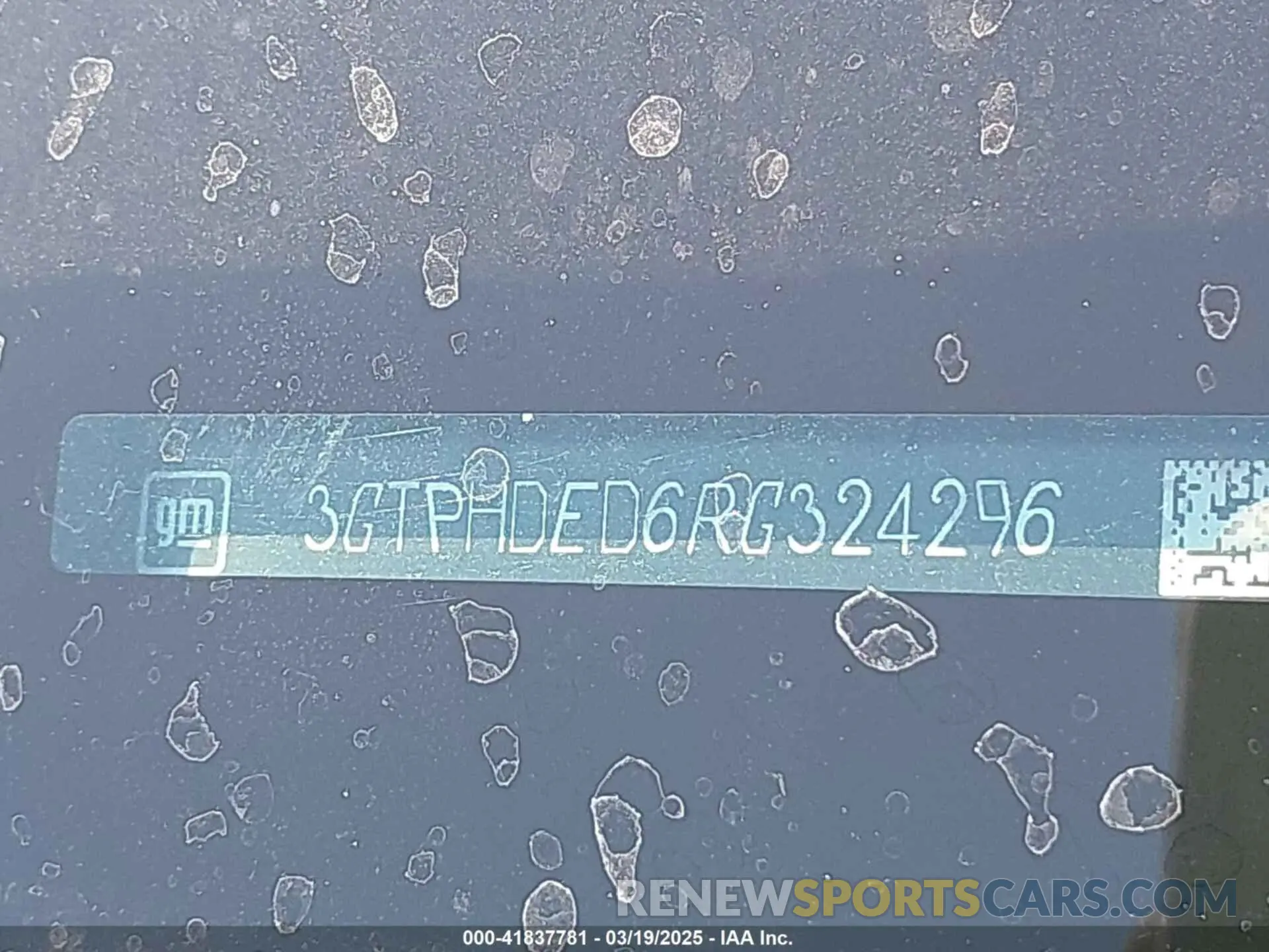 18 Photograph of a damaged car 3GTPHDED6RG324296 GMC SIERRA 1500 2024