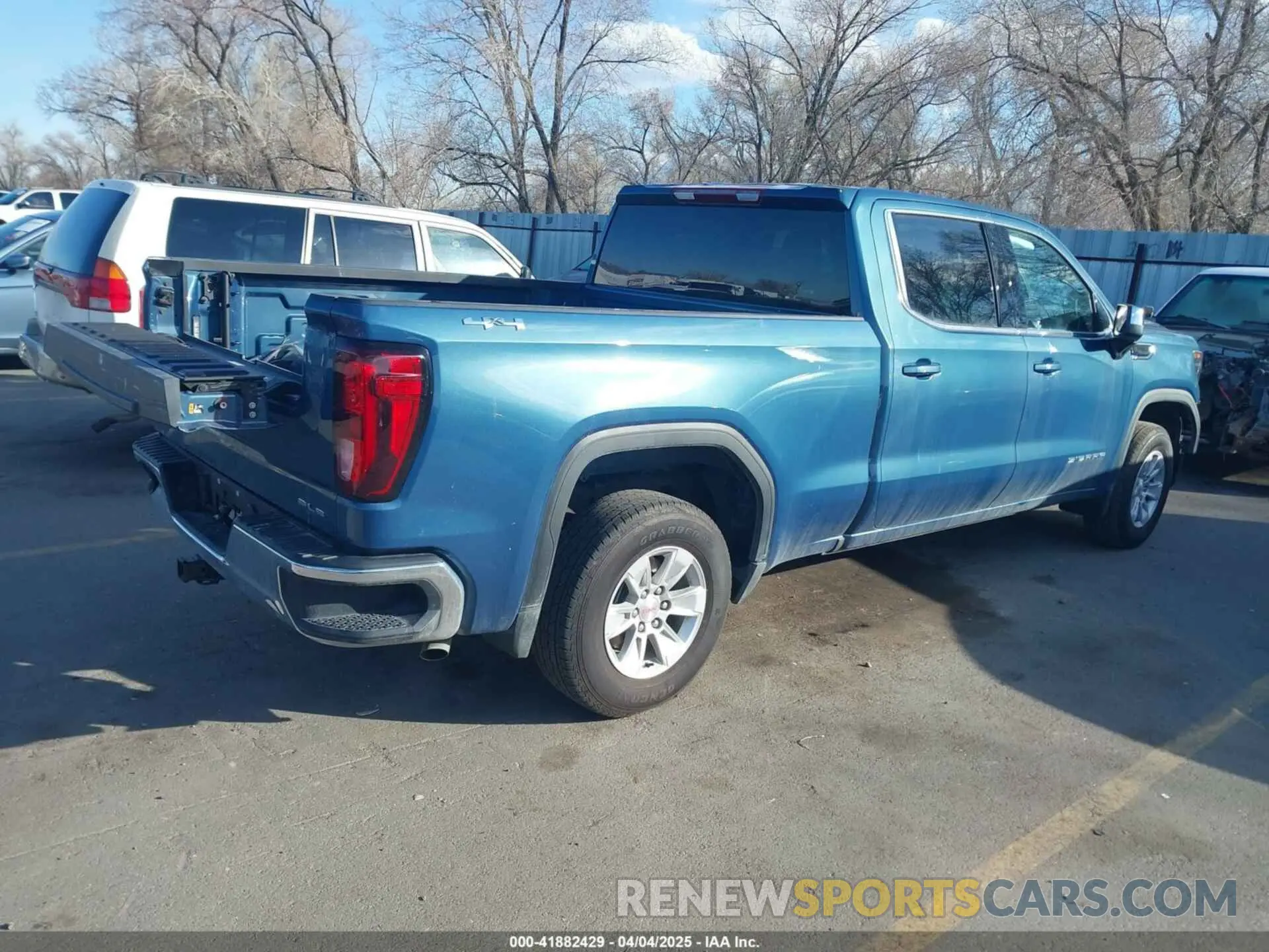 4 Photograph of a damaged car 3GTPUBEK2RG279419 GMC SIERRA 1500 2024
