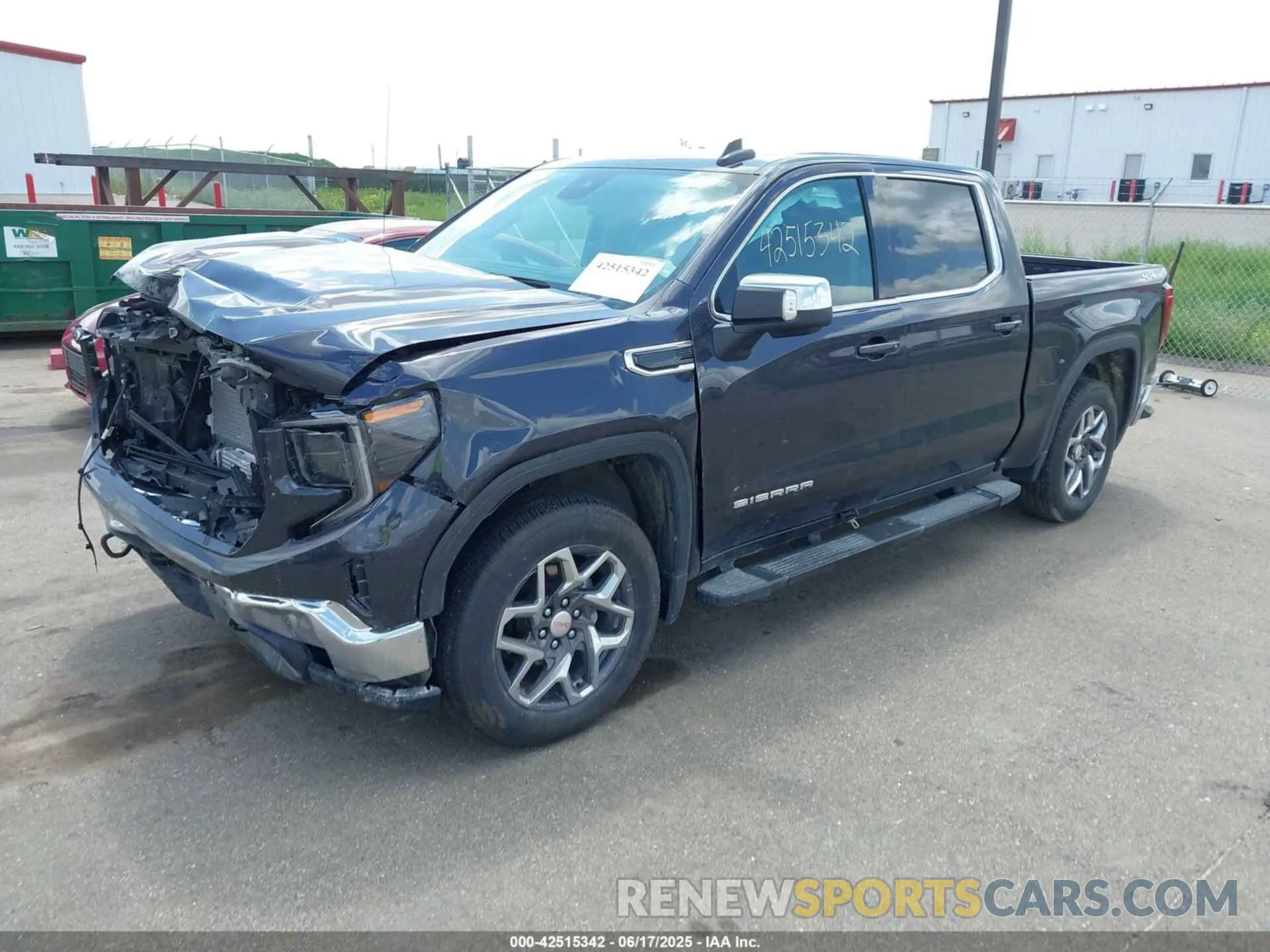 2 Photograph of a damaged car 3GTPUBEK9RG350907 GMC SIERRA 1500 2024